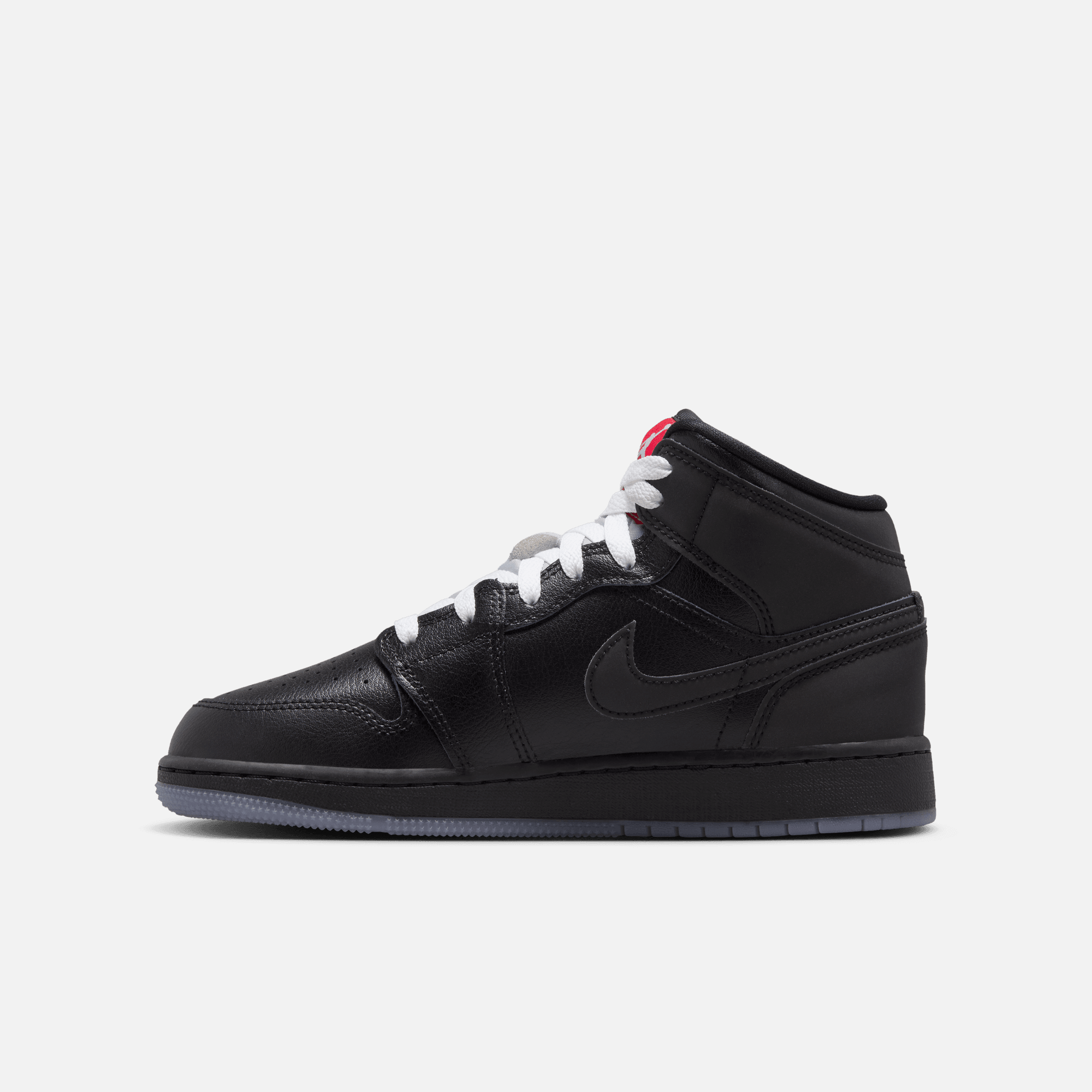 Air Jordan Big Kids' 1 Mid BG Black Metallic Reimagined (GS)