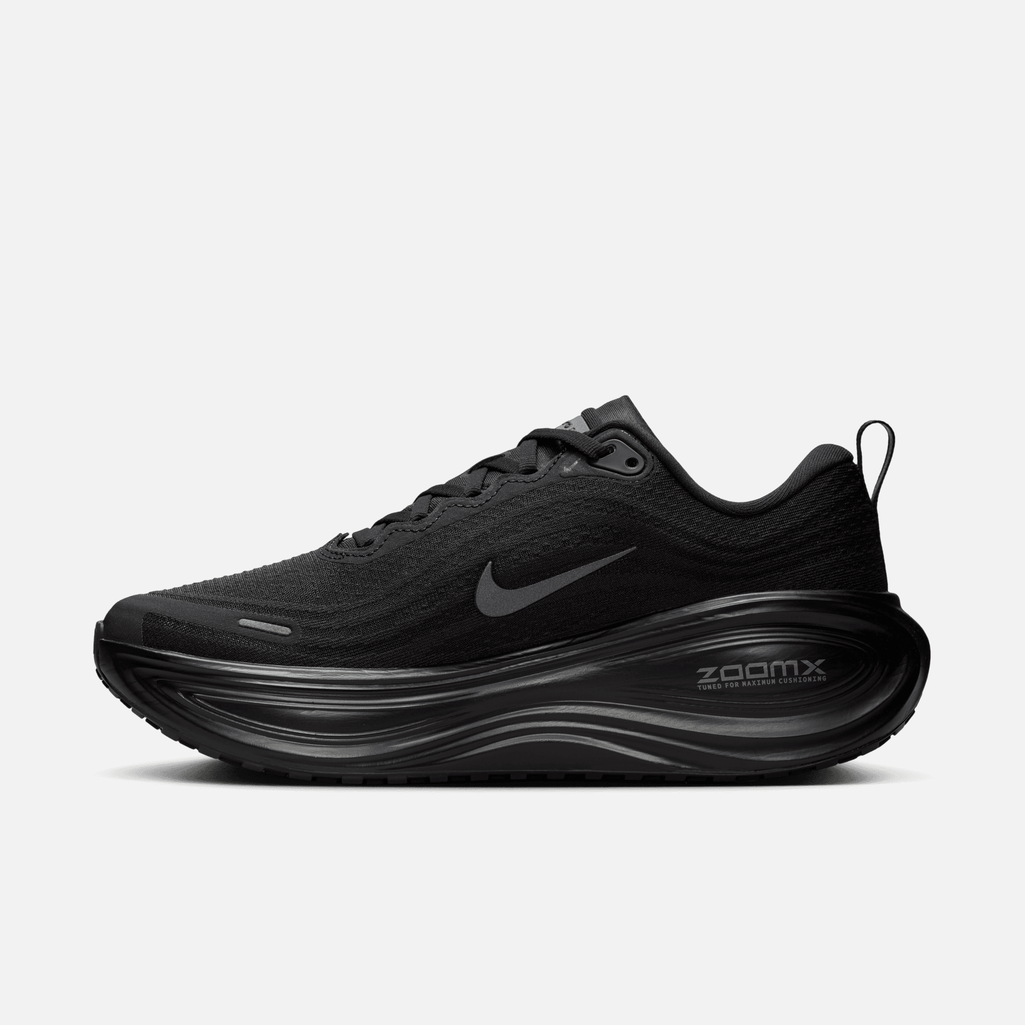 Nike Women's Vomero Plus Black Metallic Dark Grey