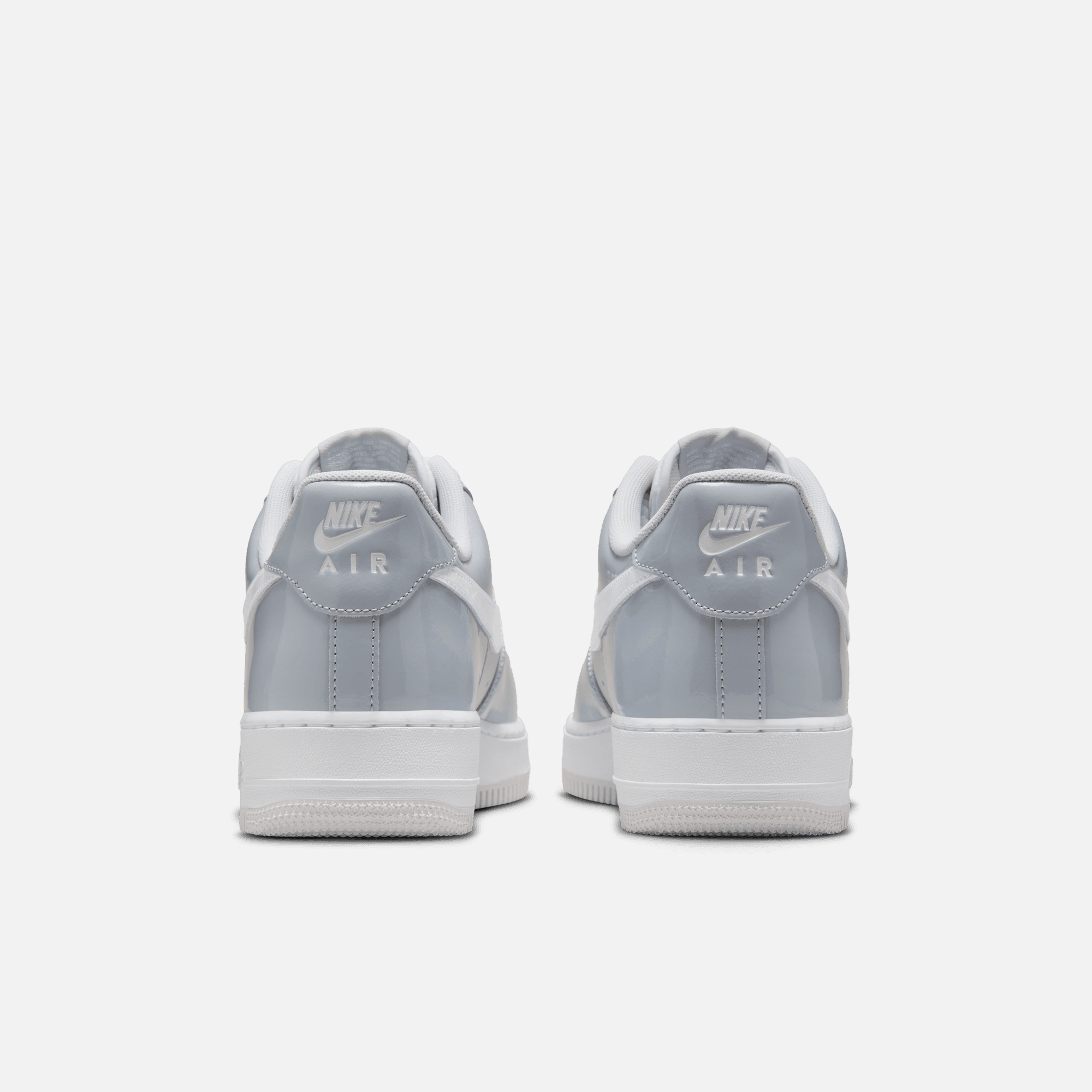 Nike Air Force 1 Low Patent Leather Wolf Grey