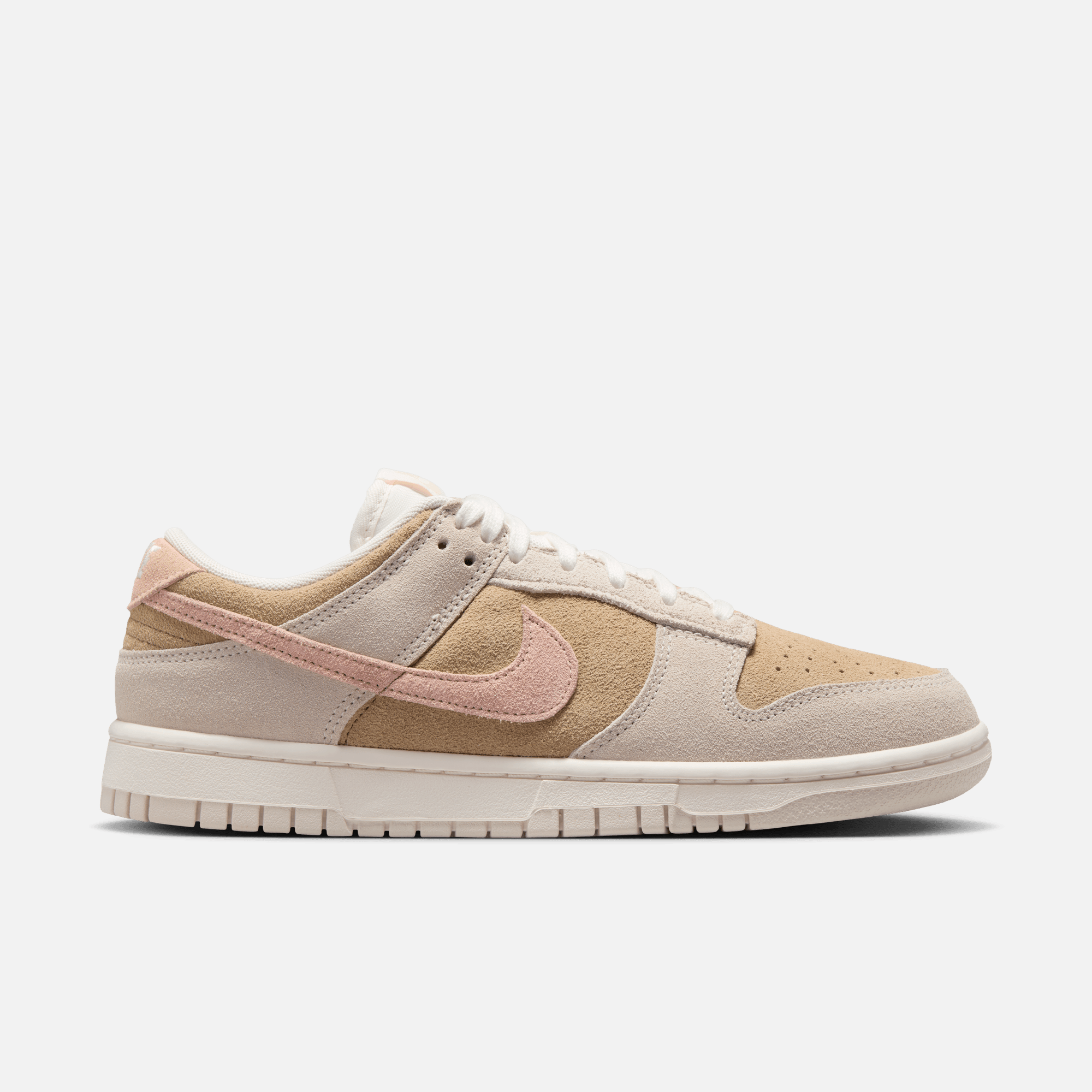 Nike Women's Dunk Low Suede Phantom Washed Coral