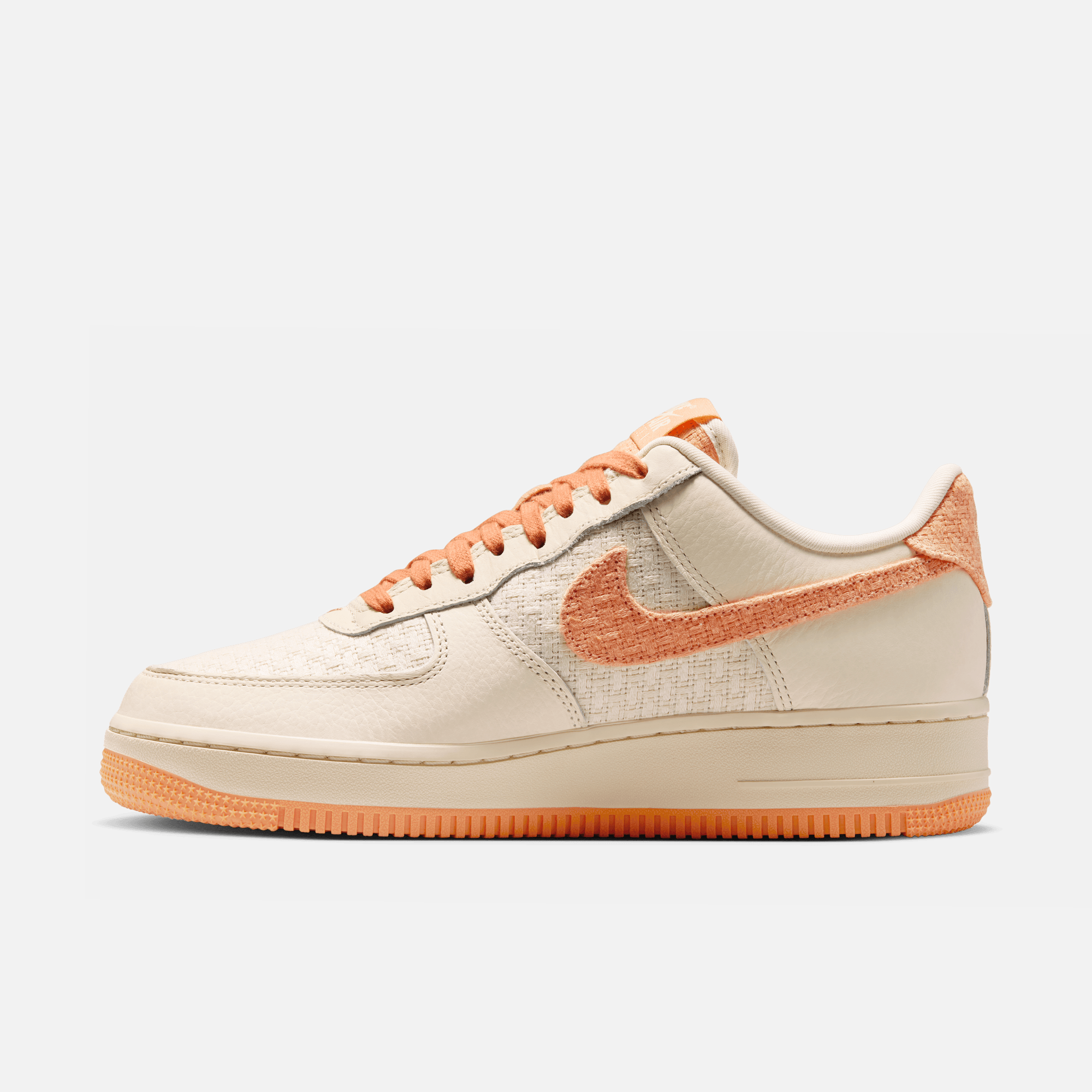 Nike Women's Air Force 1 Low Jute Weave Copper Moon