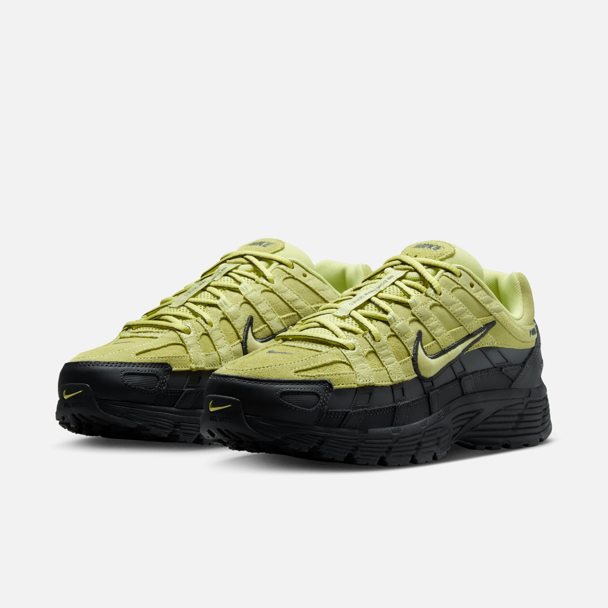 Nike P-6000 Premium Limelight Dark Smoke Grey