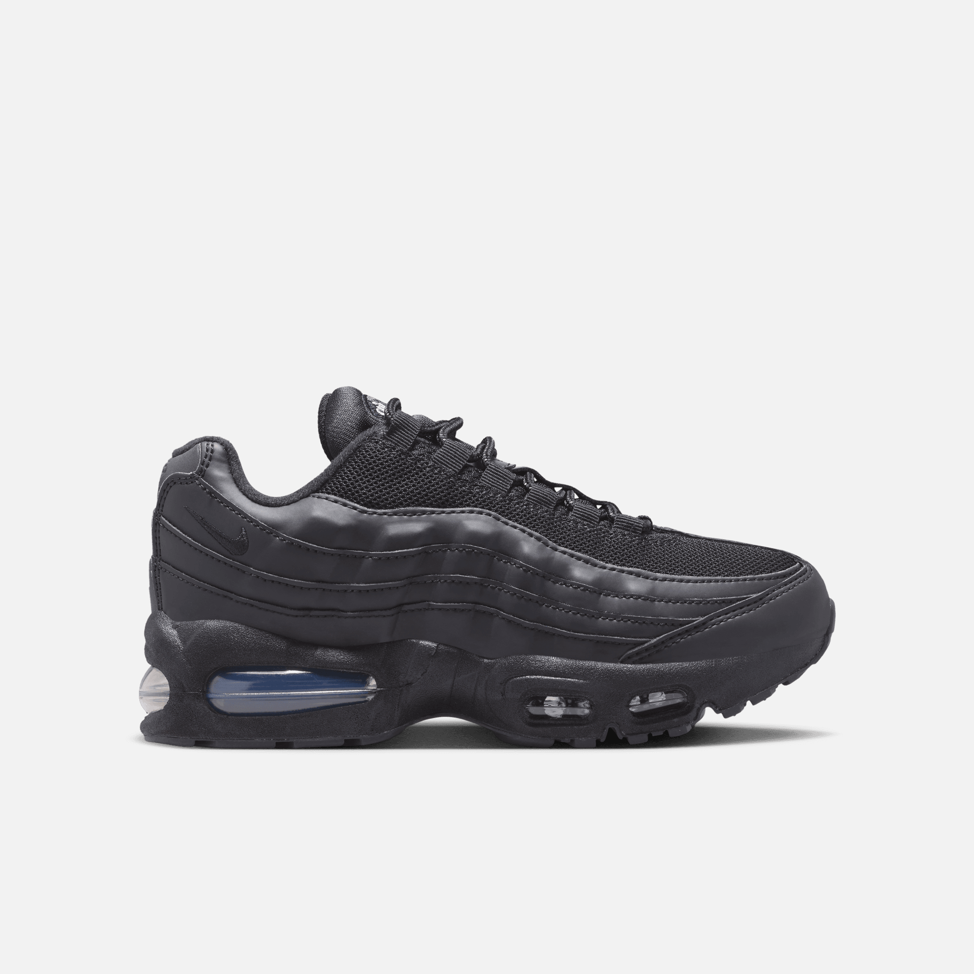ナイキ エアマックス95 ブラック 　黒 28cm US11 UK8.5 Nike Big Kids' Air Max 95 Black Anthracite (GS) – Puffer Reds