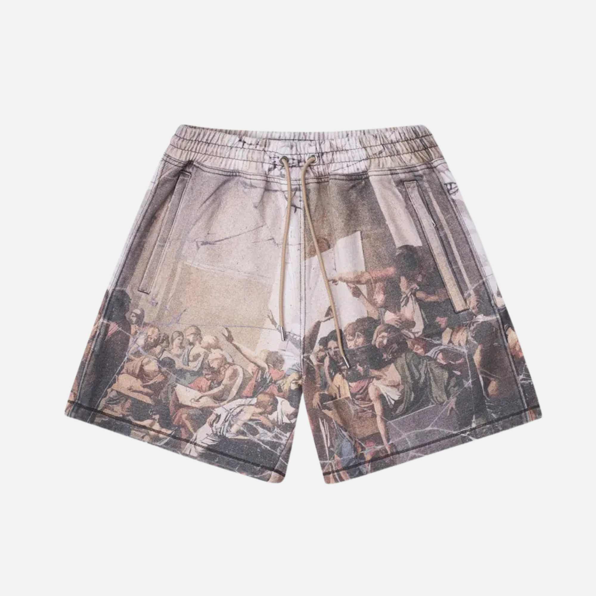 AlphaStyle Vici Printed Sweat Shorts