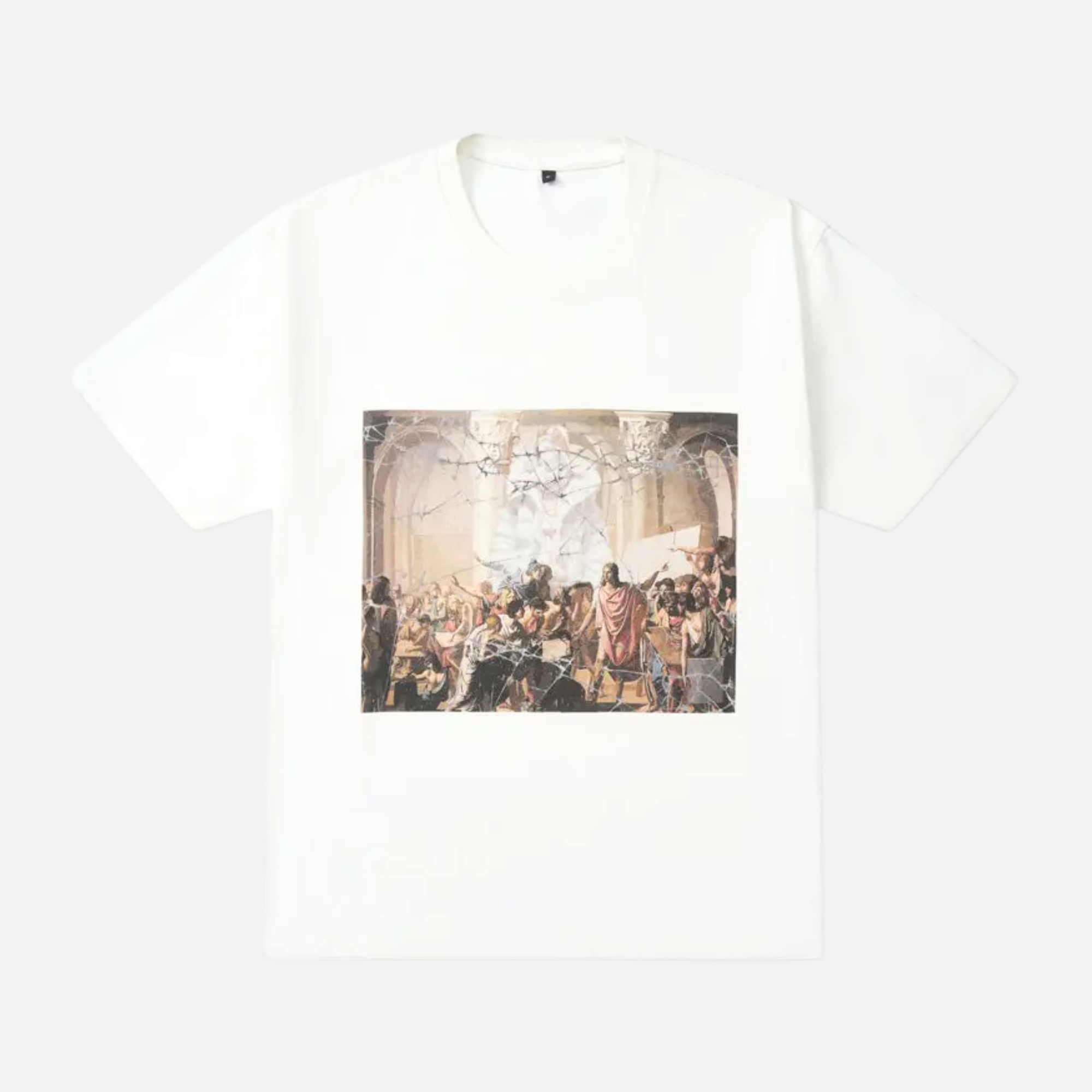 AlphaStyle White Studio Vintage T-Shirt