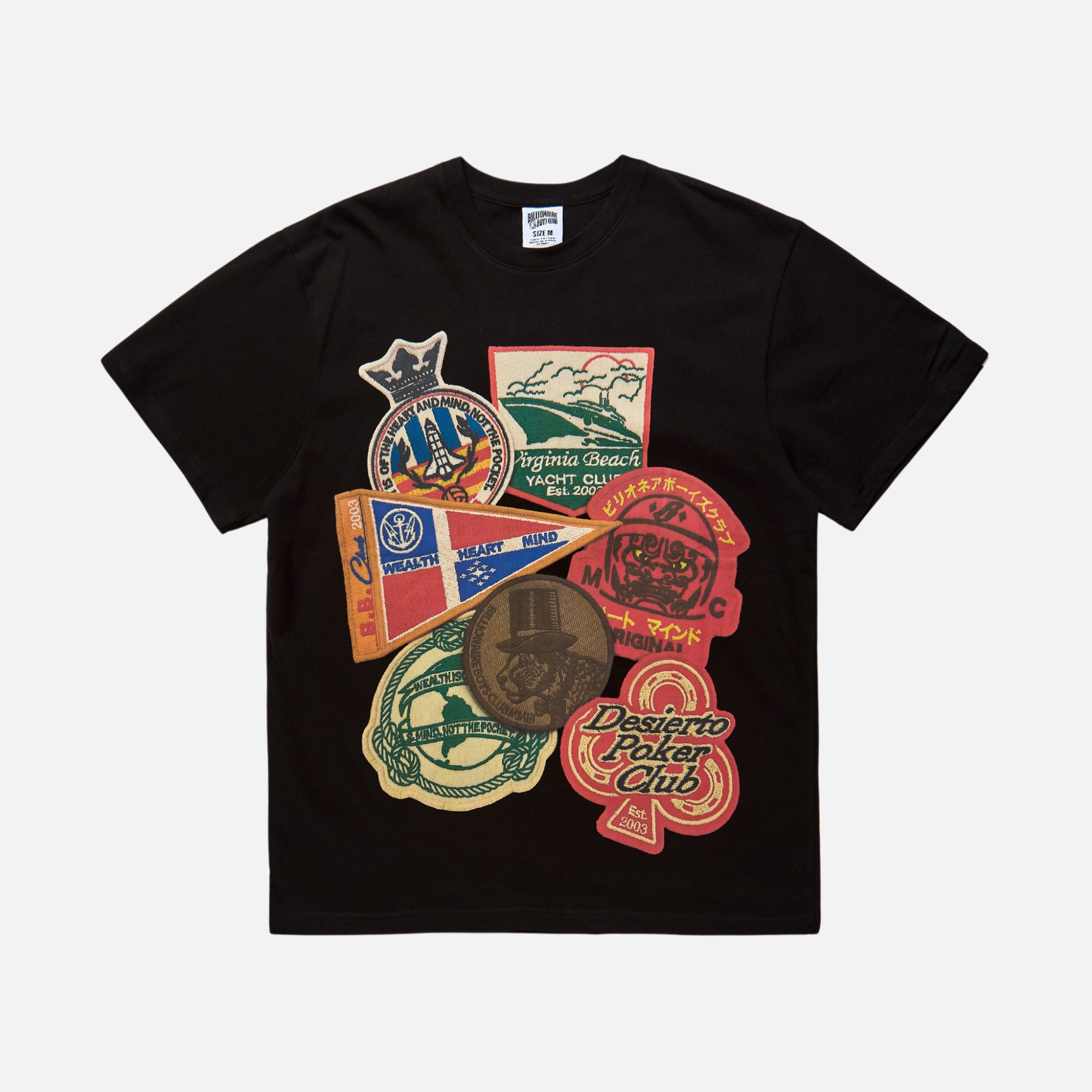 Billionaire Boys Club Black Patches T-Shirt