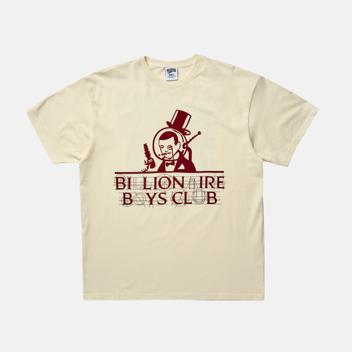 Billionaire Boys Club Blueprint Beige T-Shirt