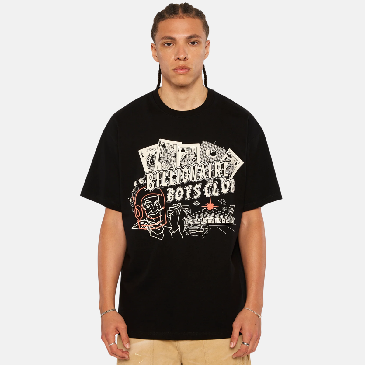 Billionaire Boys Club Space Deck Black T-Shirt