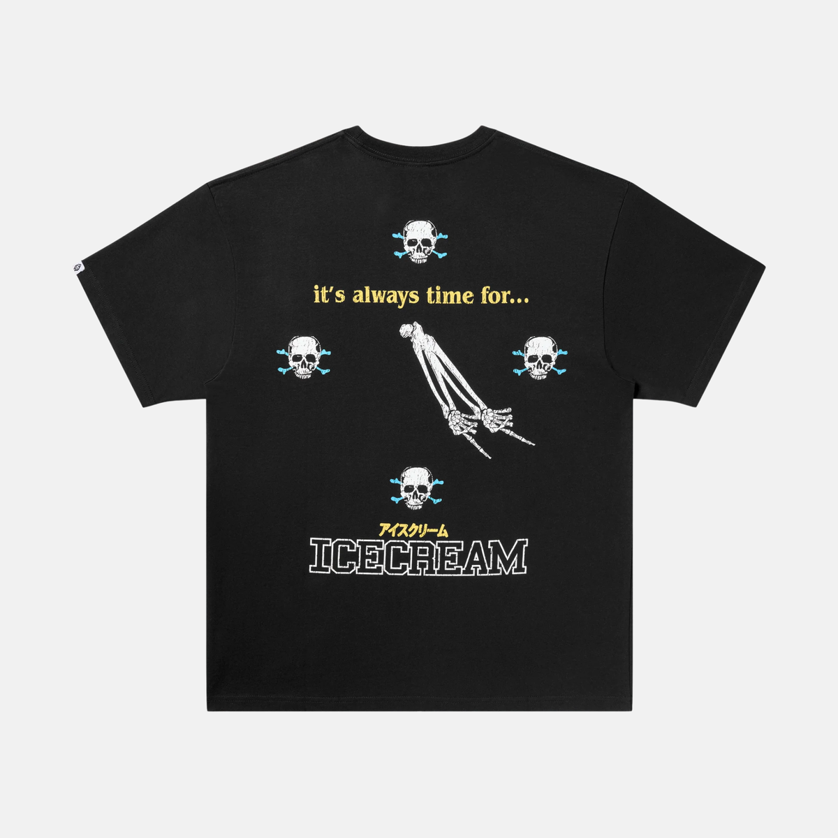 Ice Cream Powers Black T-Shirt
