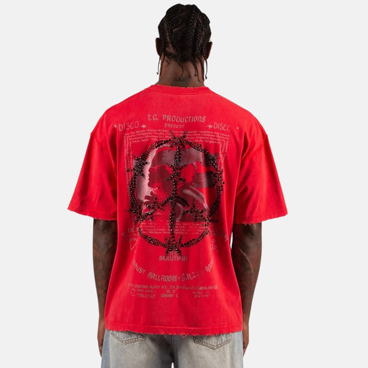 BLDG4 Red Basilique T-Shirt