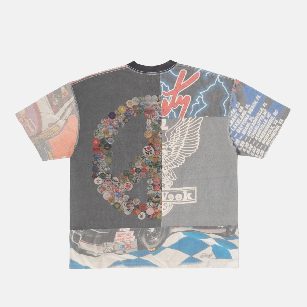 BLDG4 Antique White Layer T-Shirt