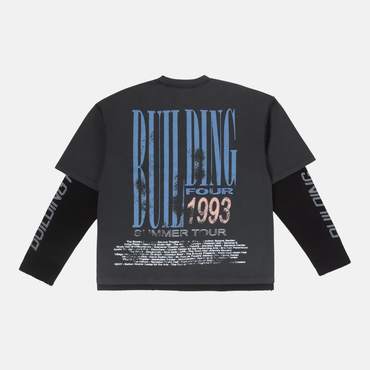 BLDG4 Black Joisted T-Shirt