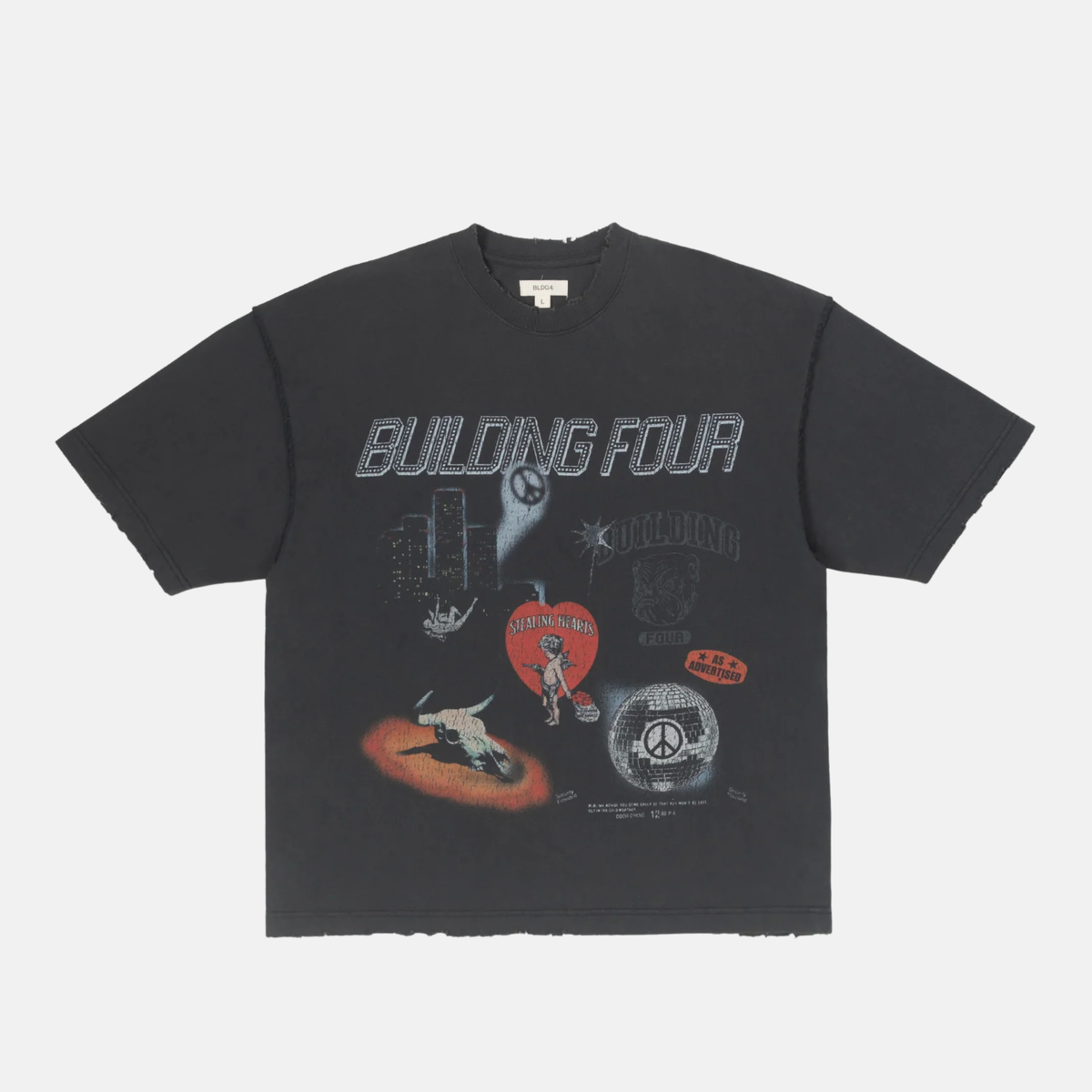 BLDG4 Black Precast T-Shirt