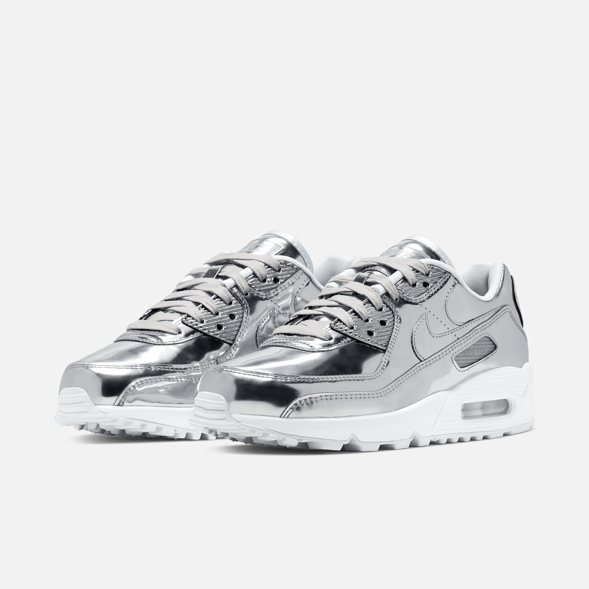 Nike Women's Air Max 90 Metallic Silver