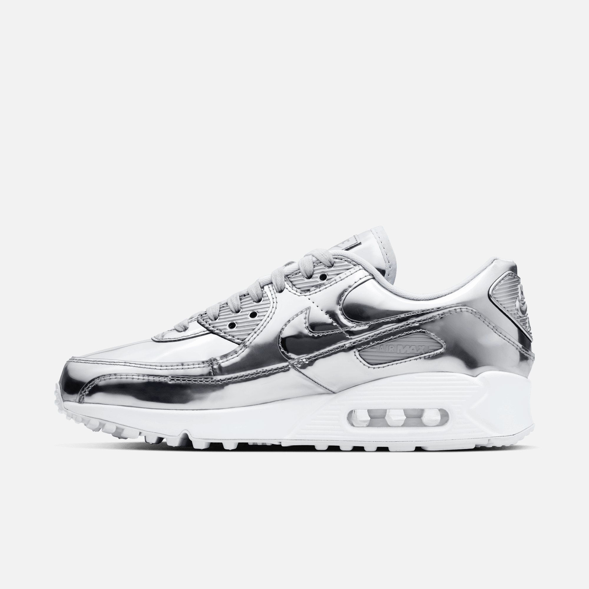 Nike Women's Air Max 90 Metallic Silver