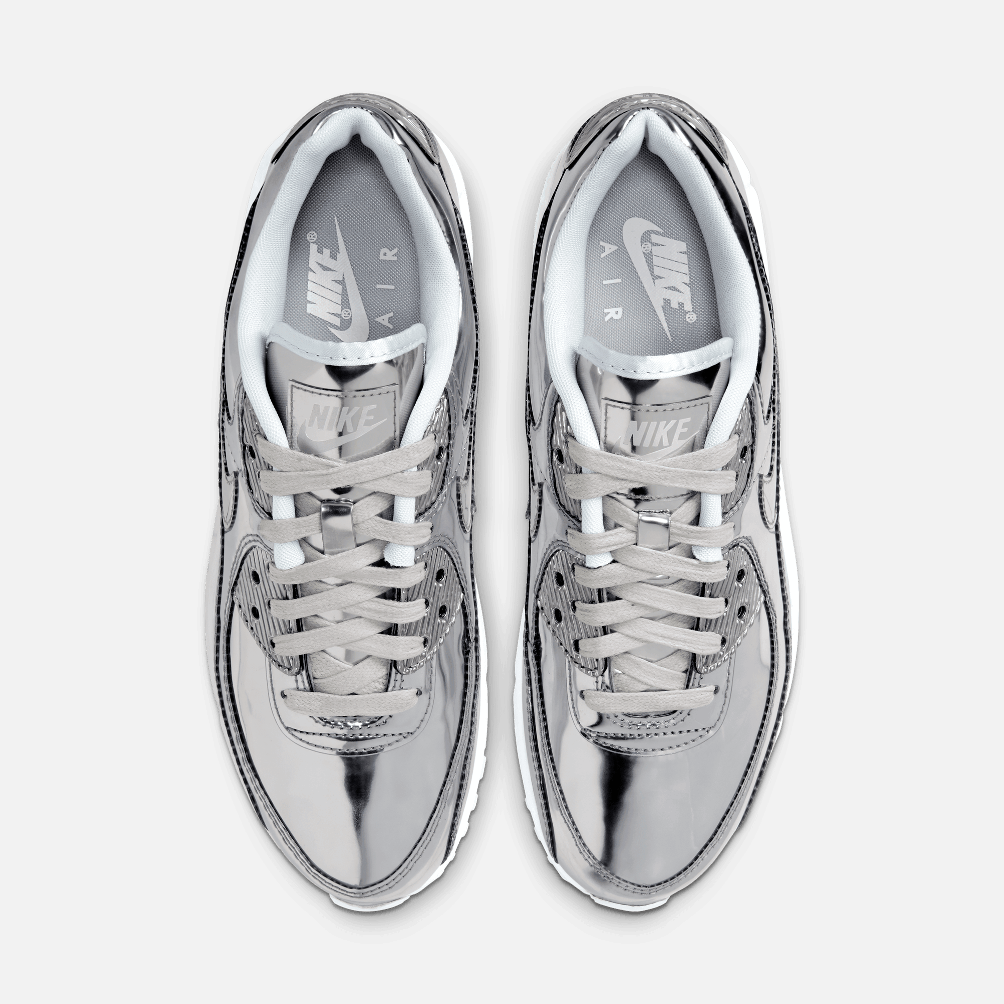 Nike Women's Air Max 90 Metallic Silver