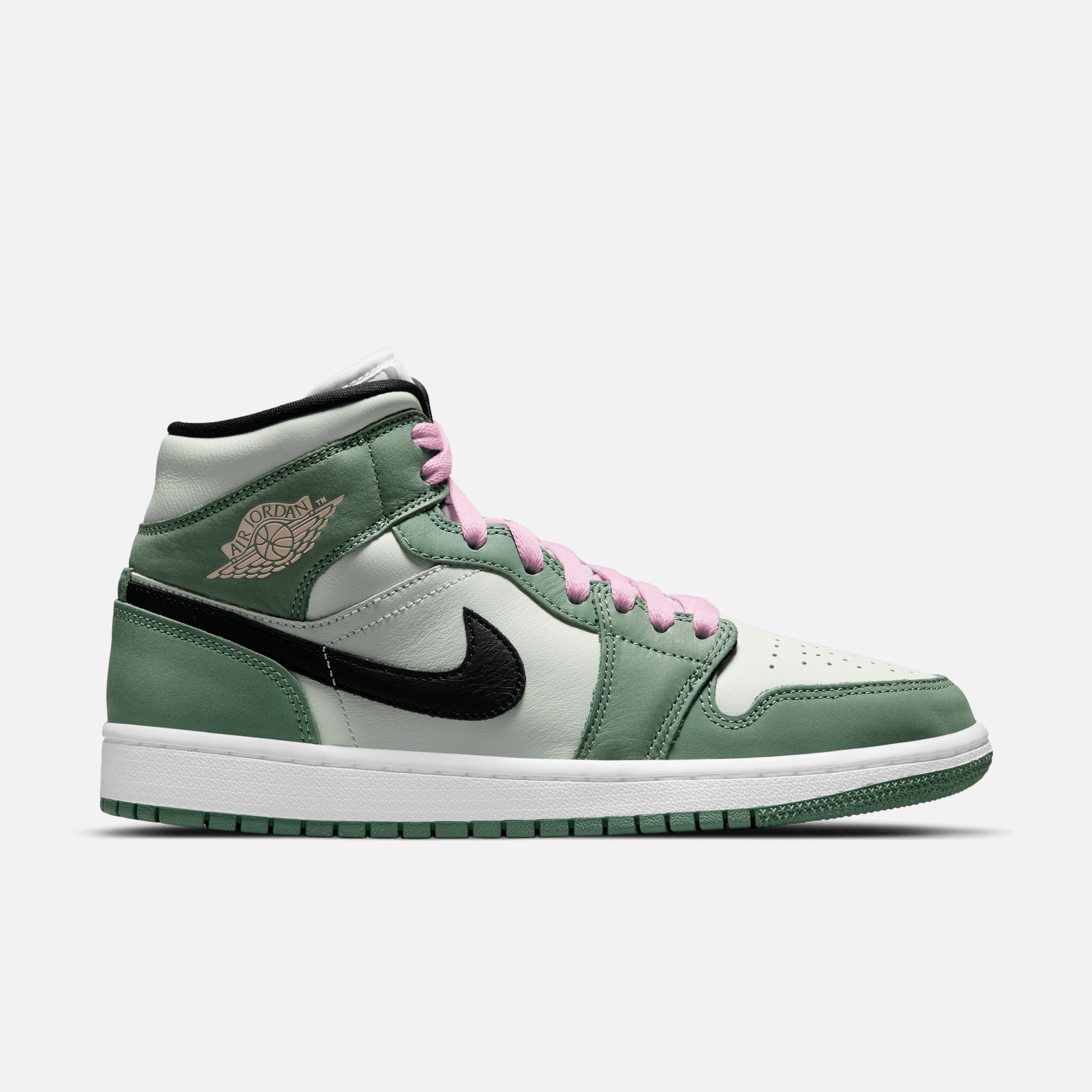 Air Jordan Women's 1 Mid Dutch Green