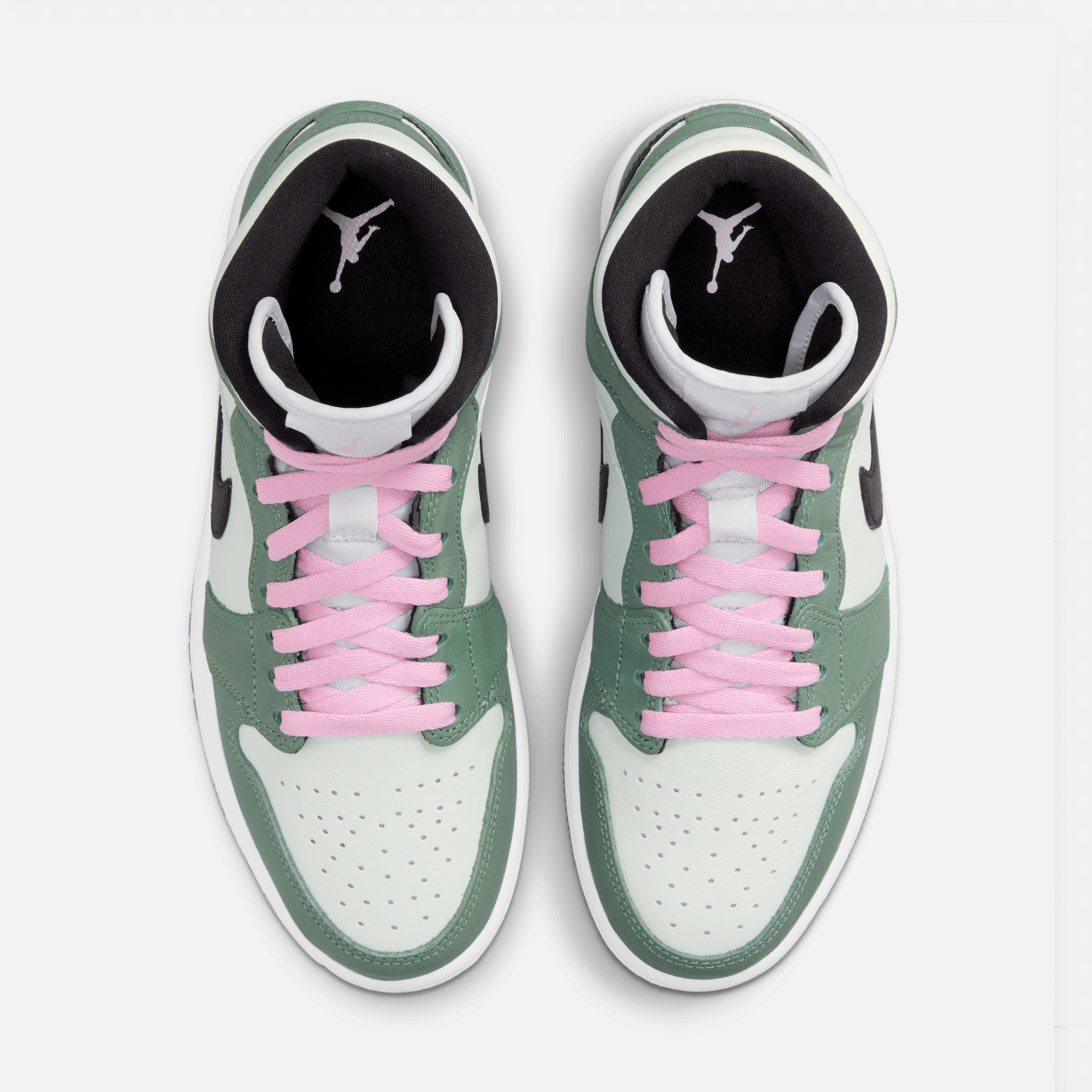 Air Jordan Women's 1 Mid Dutch Green
