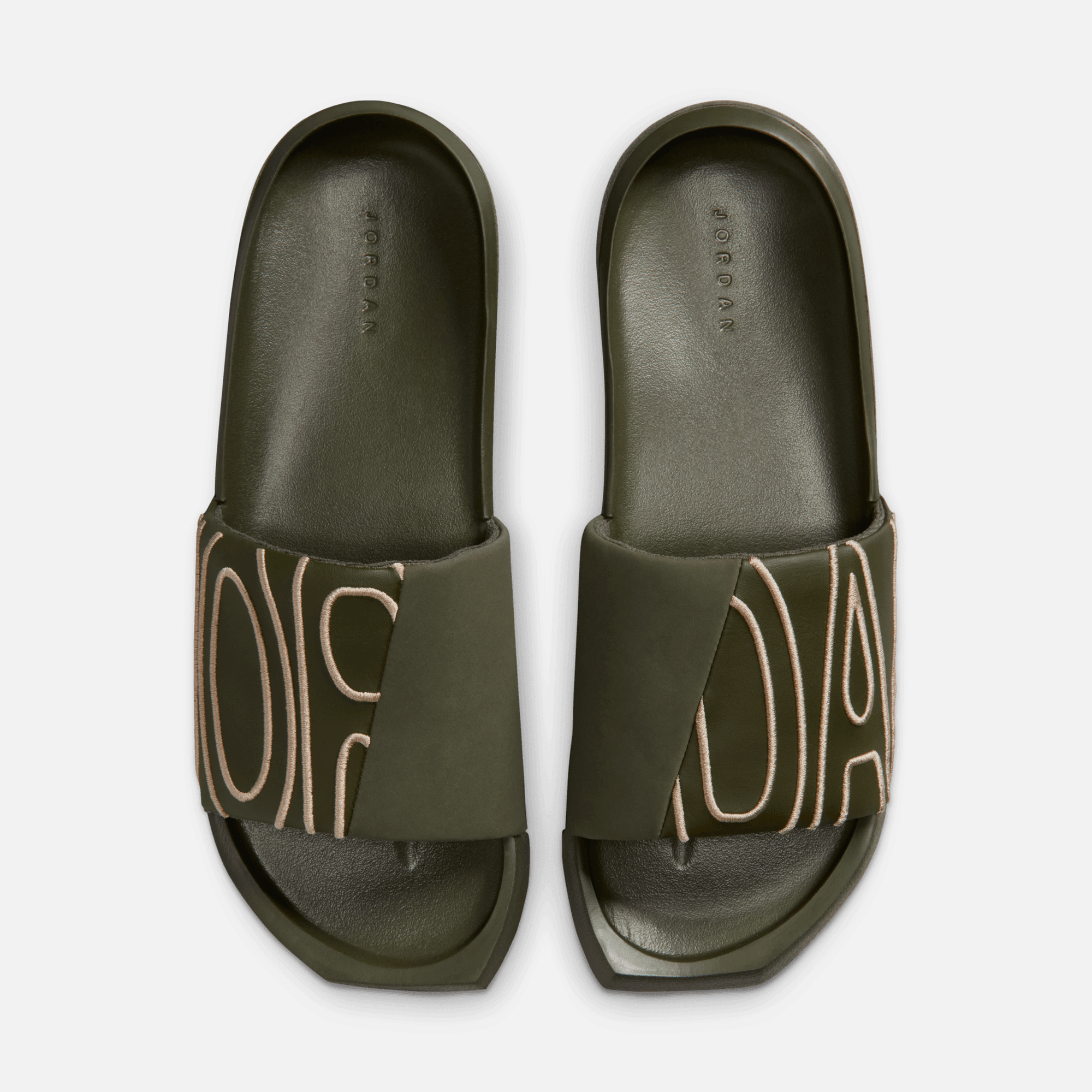 Air Jordan Women's NOLA Slides Cargo Khaki