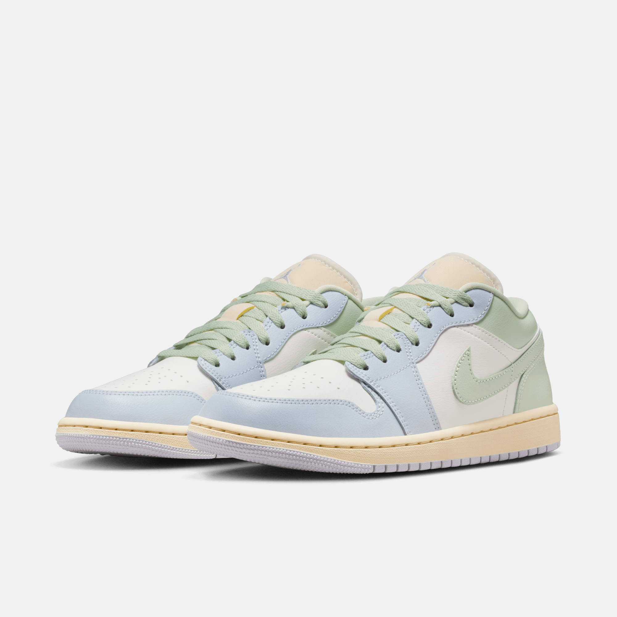 Air Jordan Women's 1 Low Sail Jade Aura