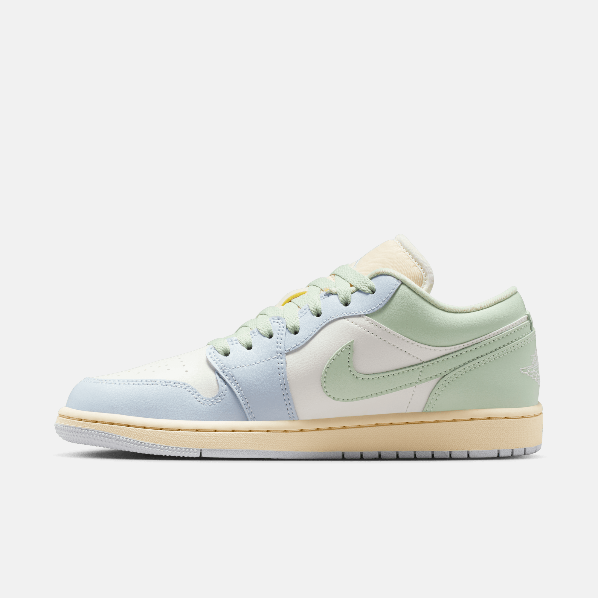 Air Jordan Women's 1 Low Sail Jade Aura