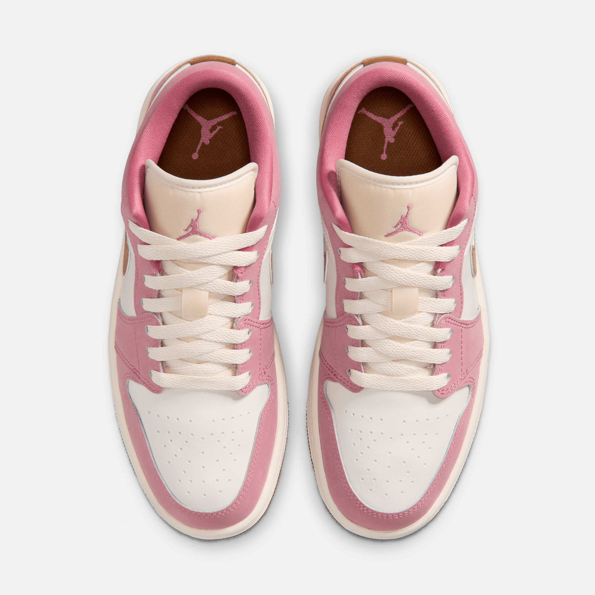 Air Jordan Women's 1 Low Desert Berry Sail