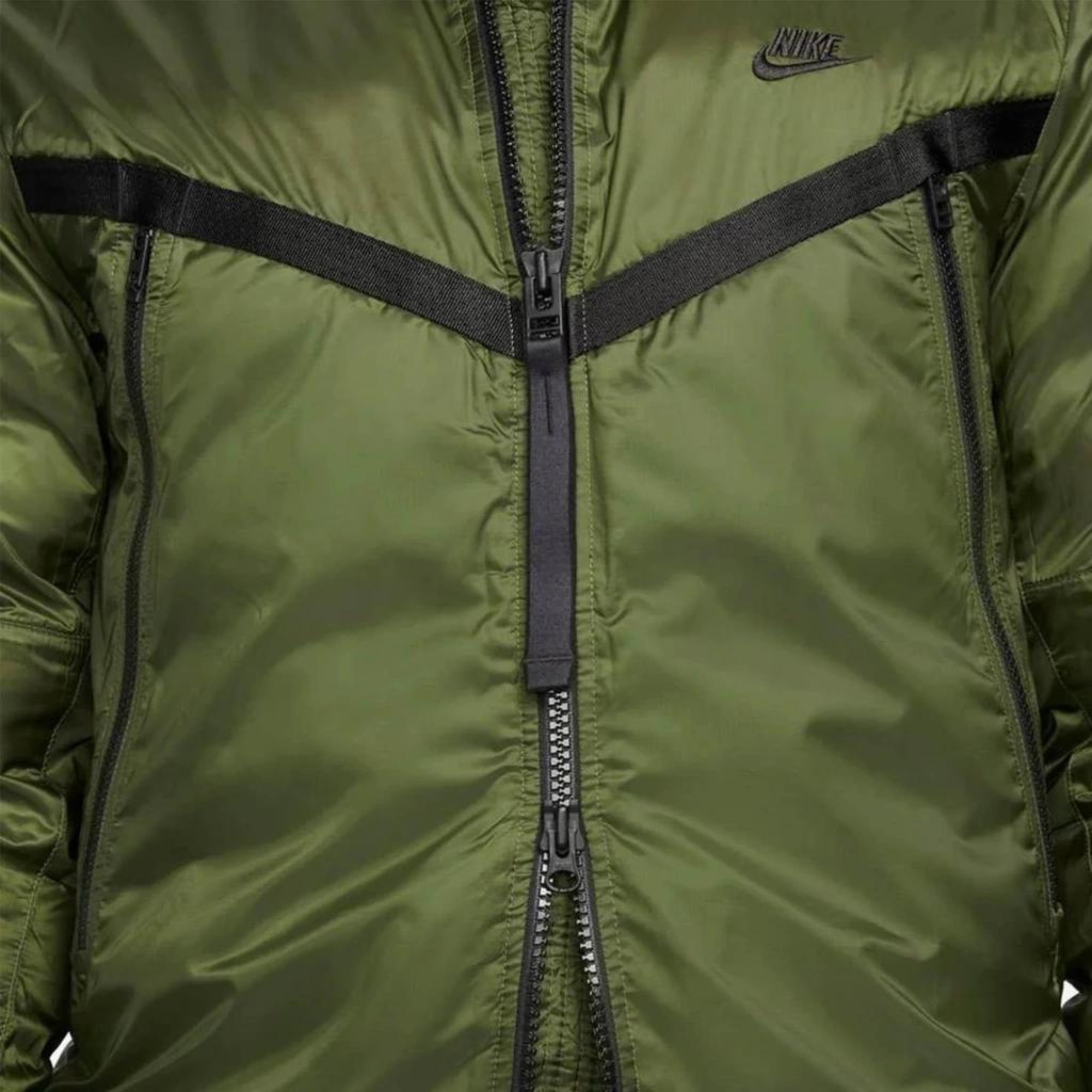 Nike Sportswear Therma-Fit Olive Green Coat