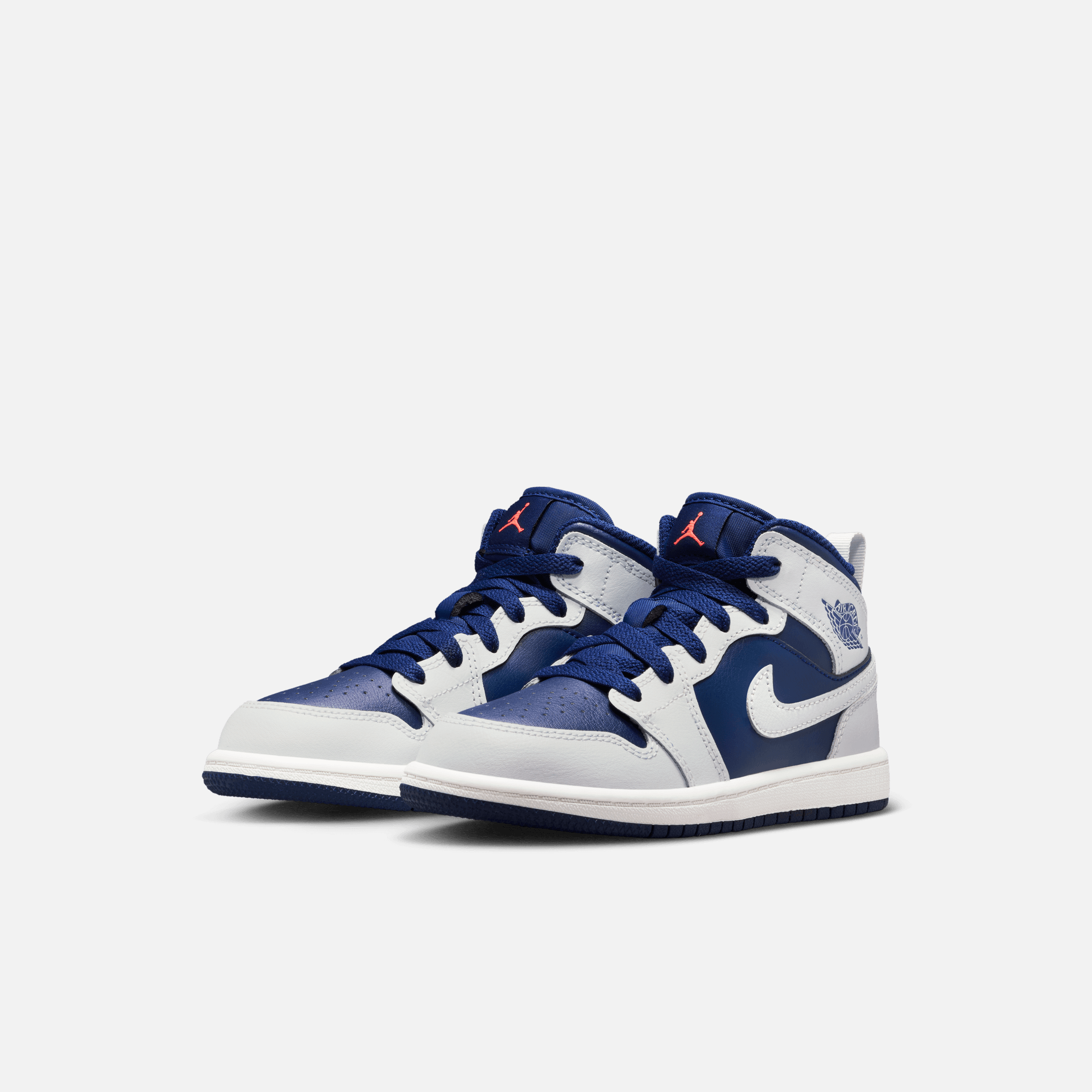 Air Jordan Kids' 1 Mid Blue Void (PS)