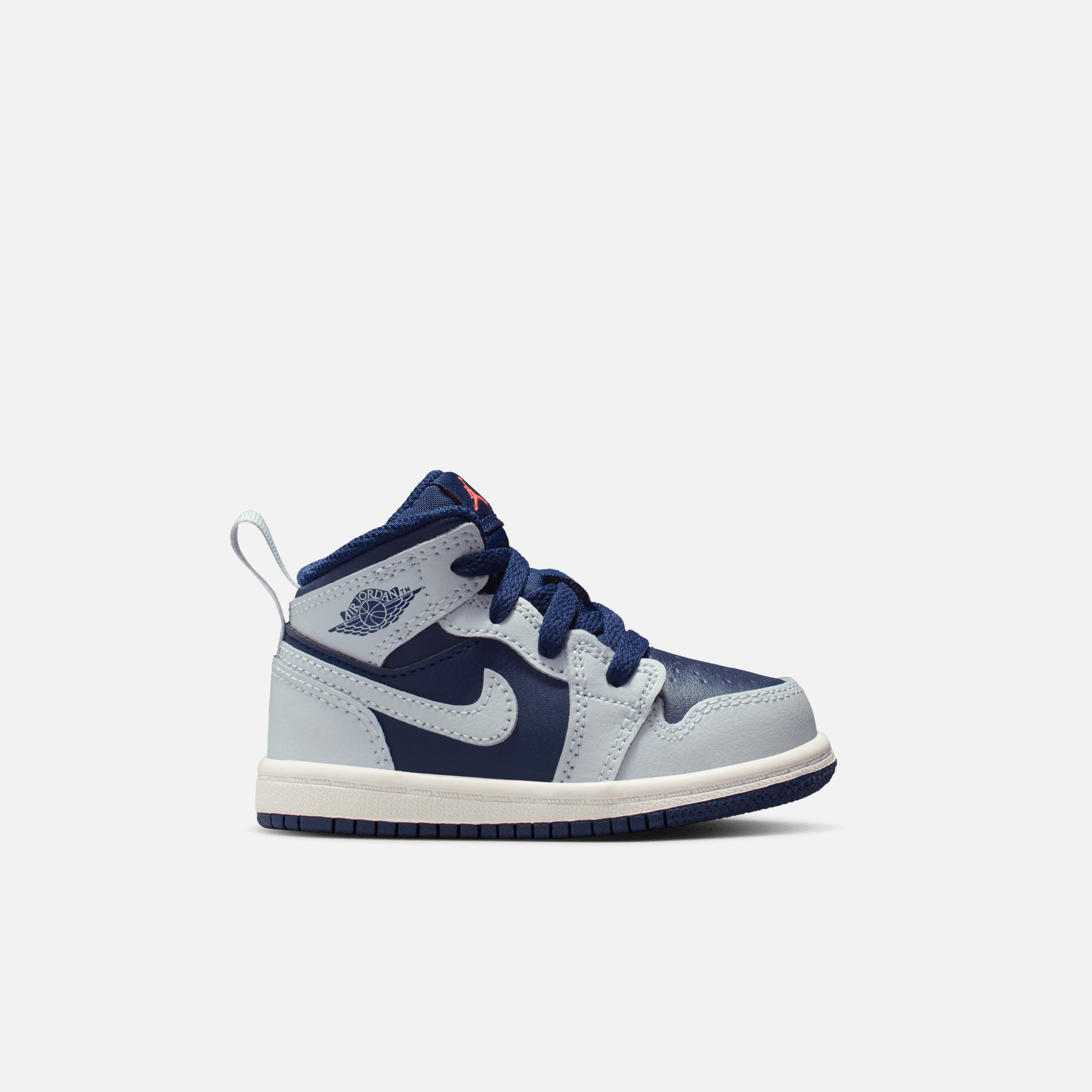 Air Jordan Kids' 1 Mid Blue Void (TD)