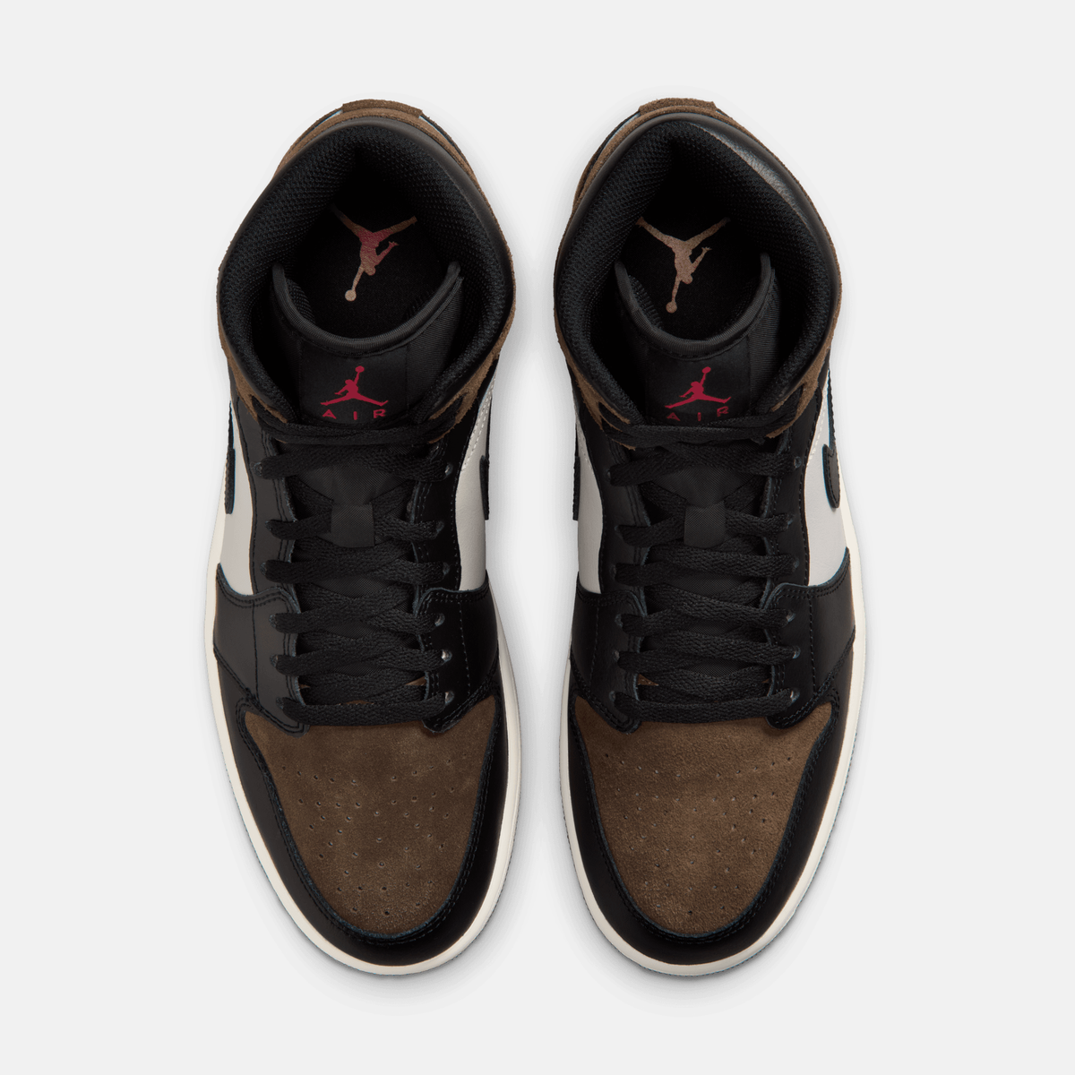Air Jordan 1 Mid Black Palomino