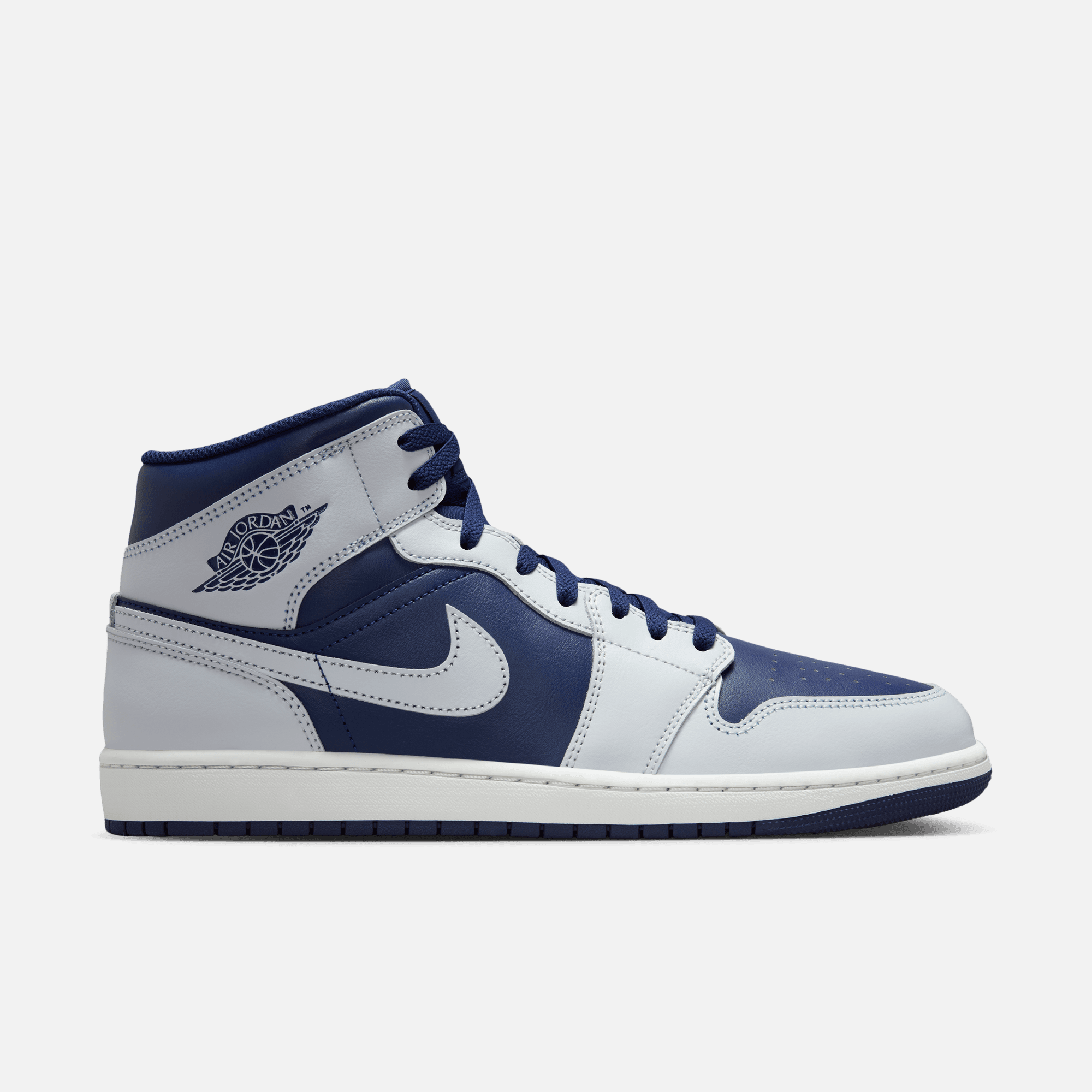 Air Jordan 1 Mid Blue Void – Puffer Reds