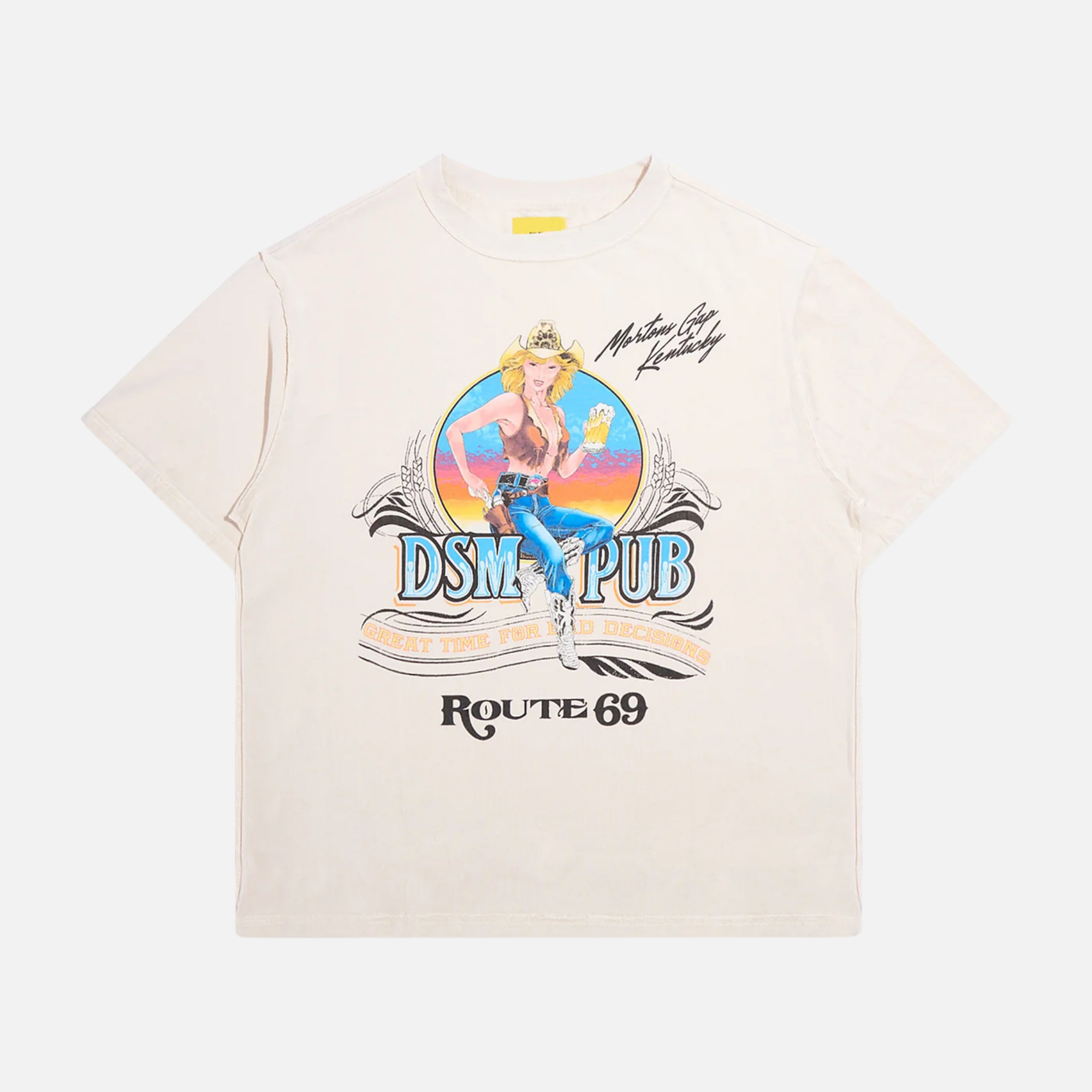 Diet Starts Monday Pub Antique White T-Shirt