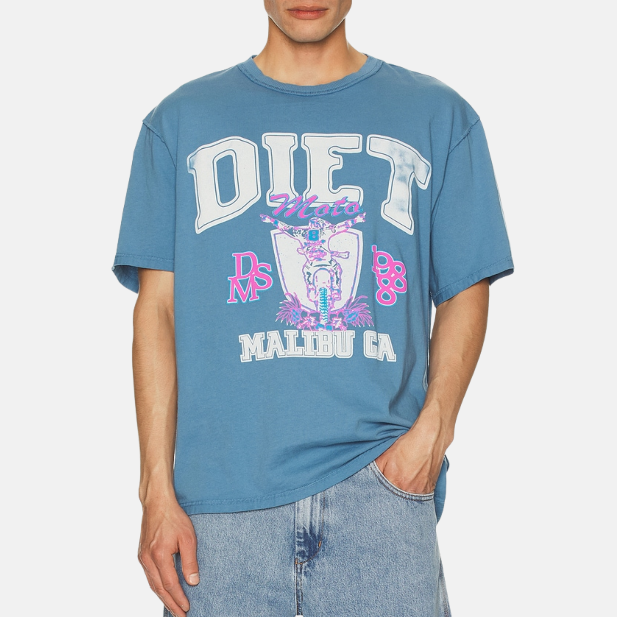 Diet Starts Monday Moto T-Shirt