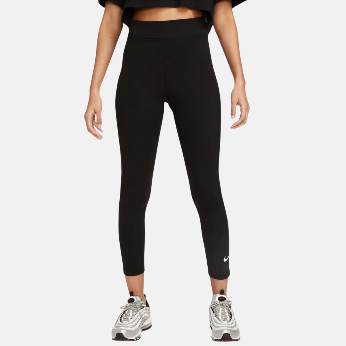 Nike Women's Sportswear Classic High-Waisted 7/8 Black Leggings