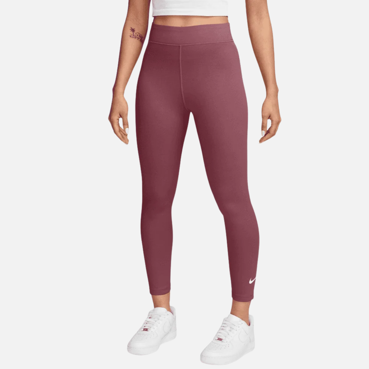 Nike Women's Sportswear Classic High-Waisted 7/8 Pink Leggings