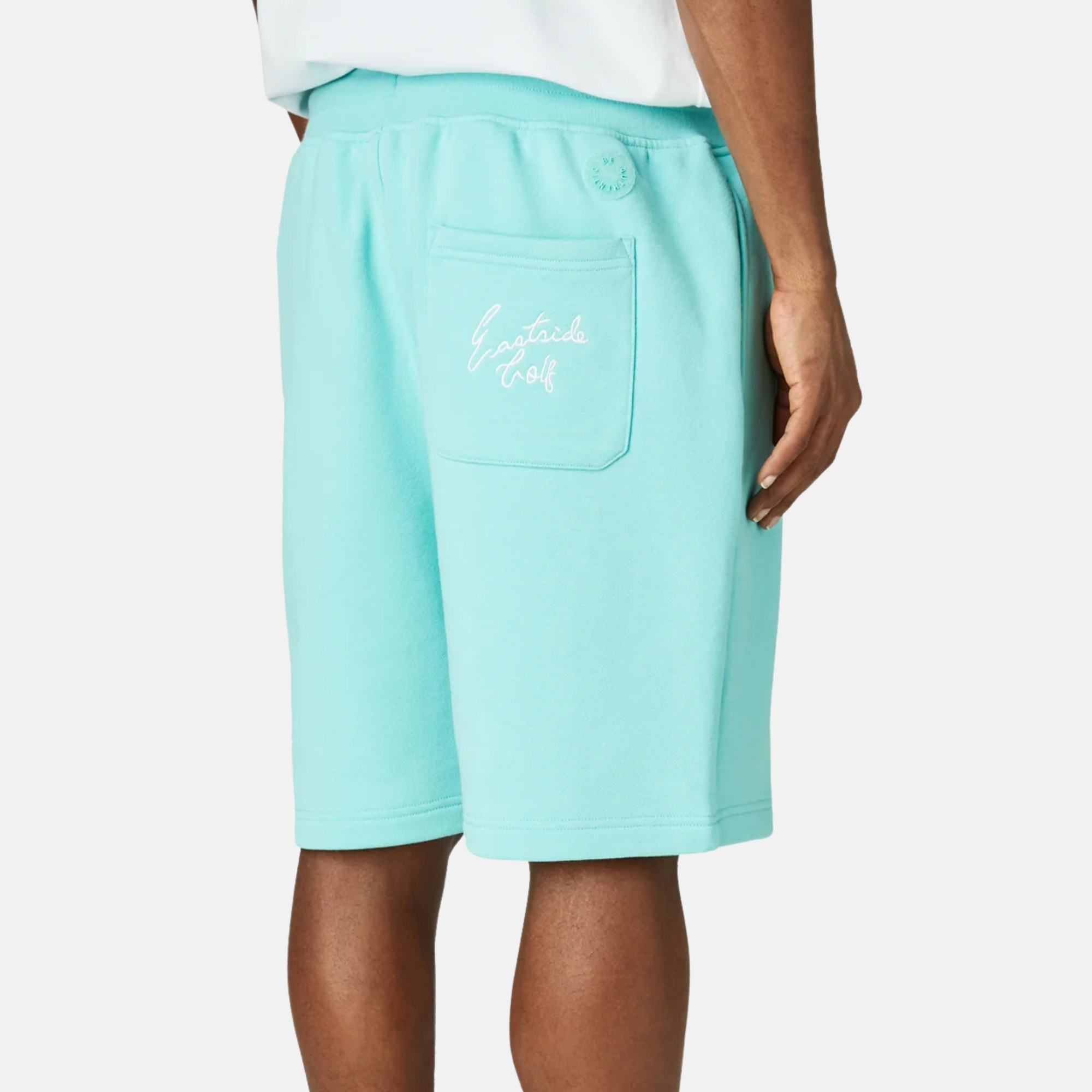 Eastside Golf Core Fleece Aqua Sky Shorts