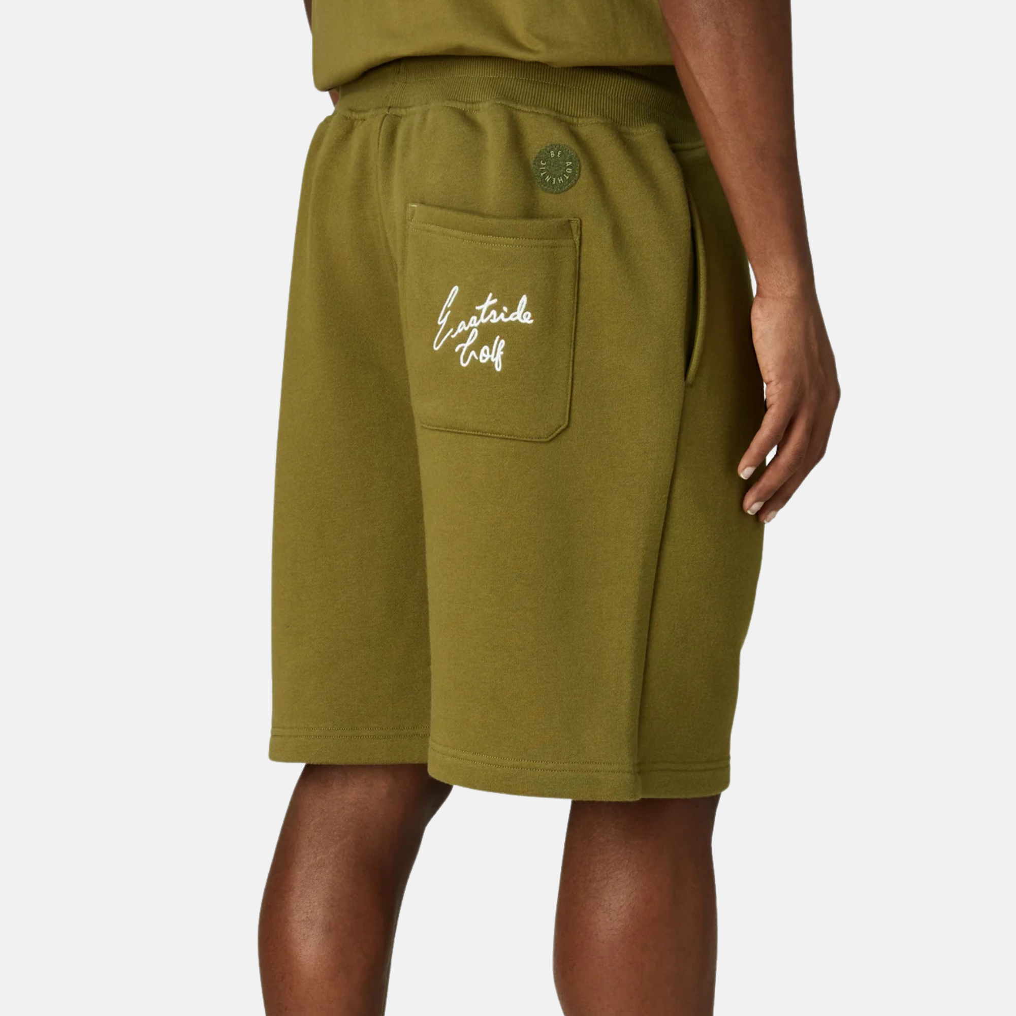 Eastside Golf Core Fleece Moss Green Shorts