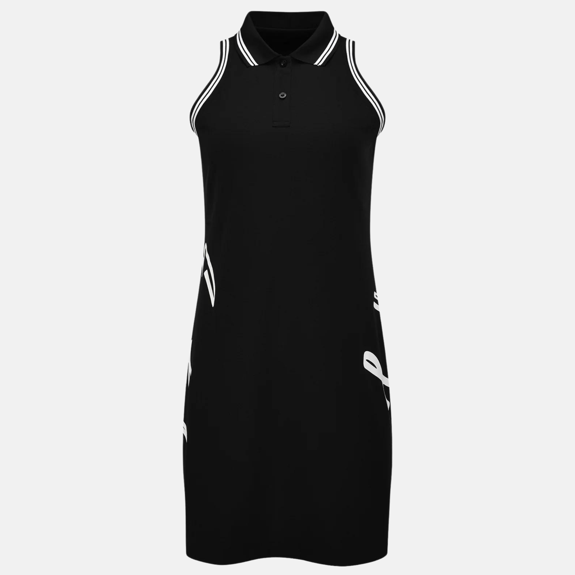 Eastside Golf Black Women's Pique Polo Dress XL Eastside Golf Black Women's Pique Polo Dress XL