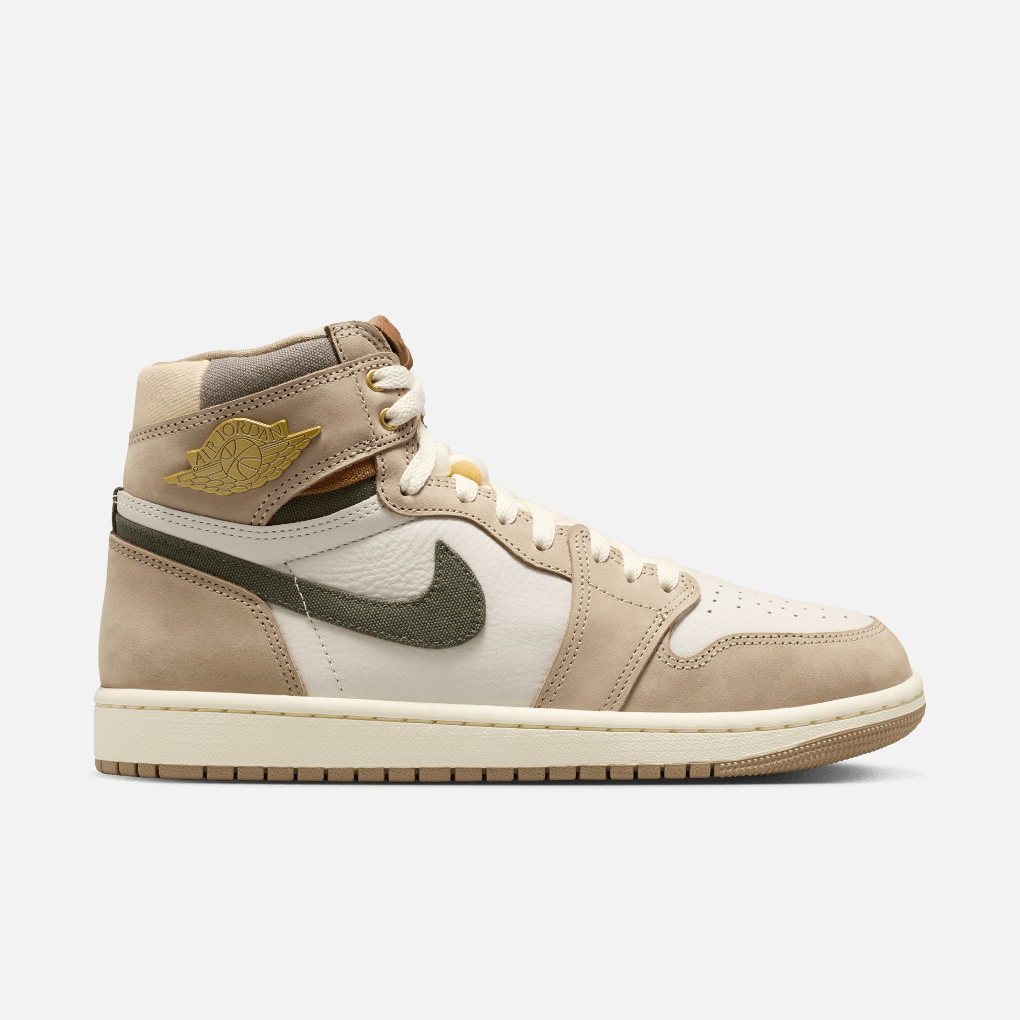 AIR JORDAN 1 HiGH ベージュ Air Jordan Women's 1 High OG Shop Jacket – Puffer Reds
