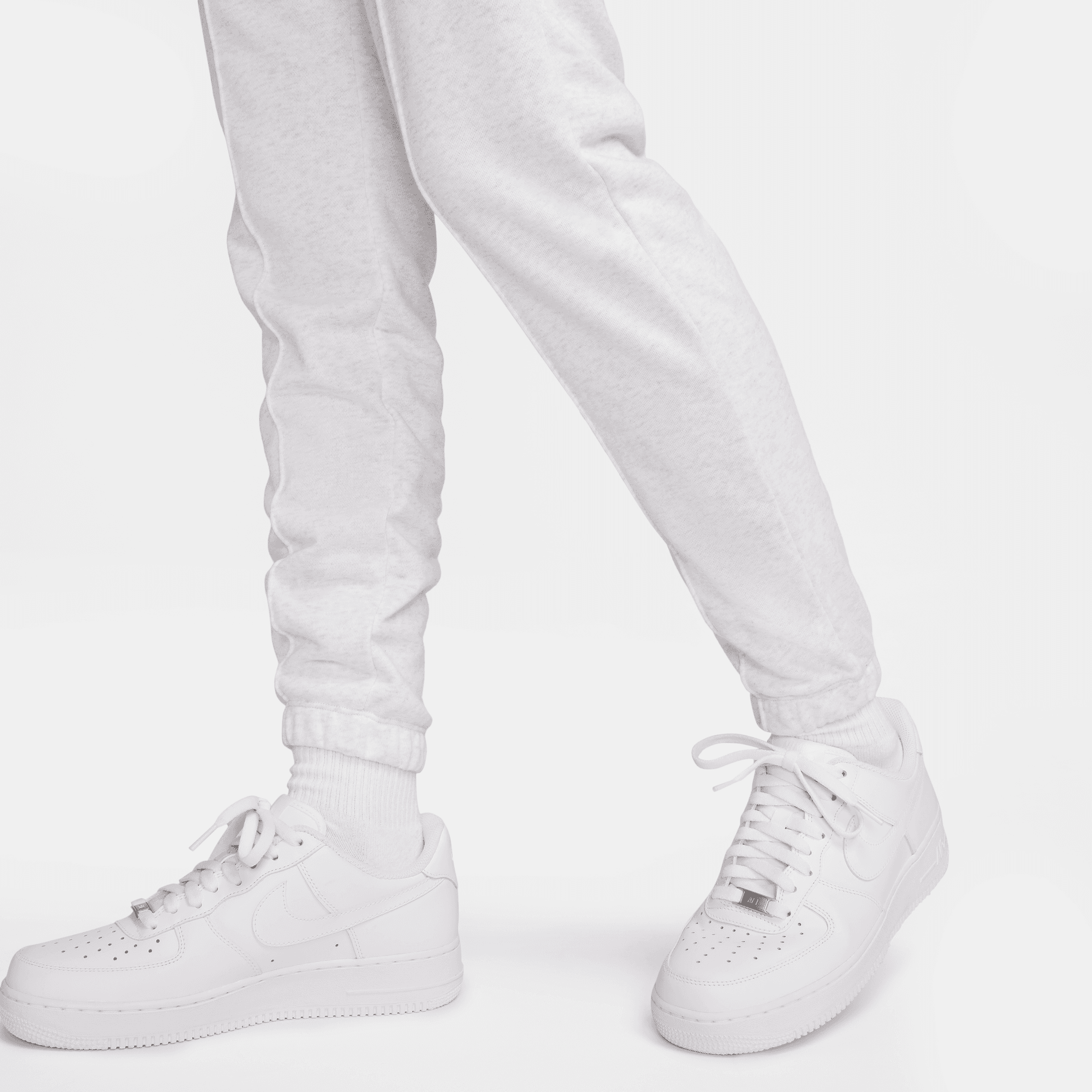 Nike Women's Sportswear Chill Terry Birch Heather Slim High-Waisted French Terry Sweatpants