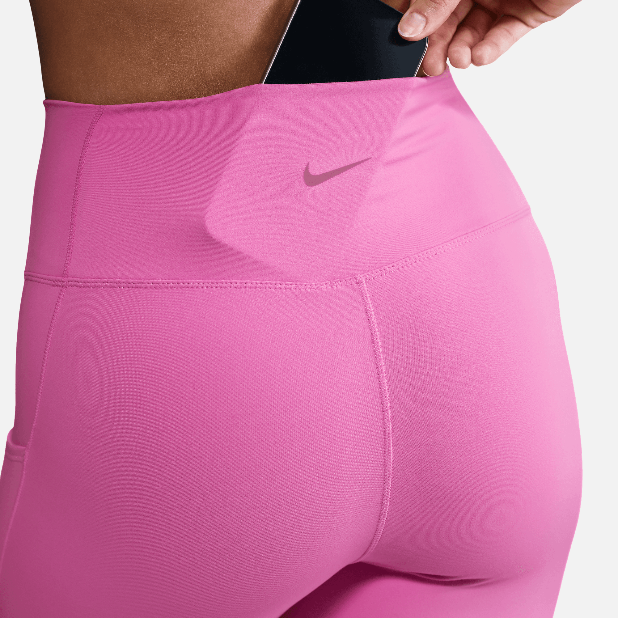 Nike One Women's High Waisted 7/8 Pink Leggings