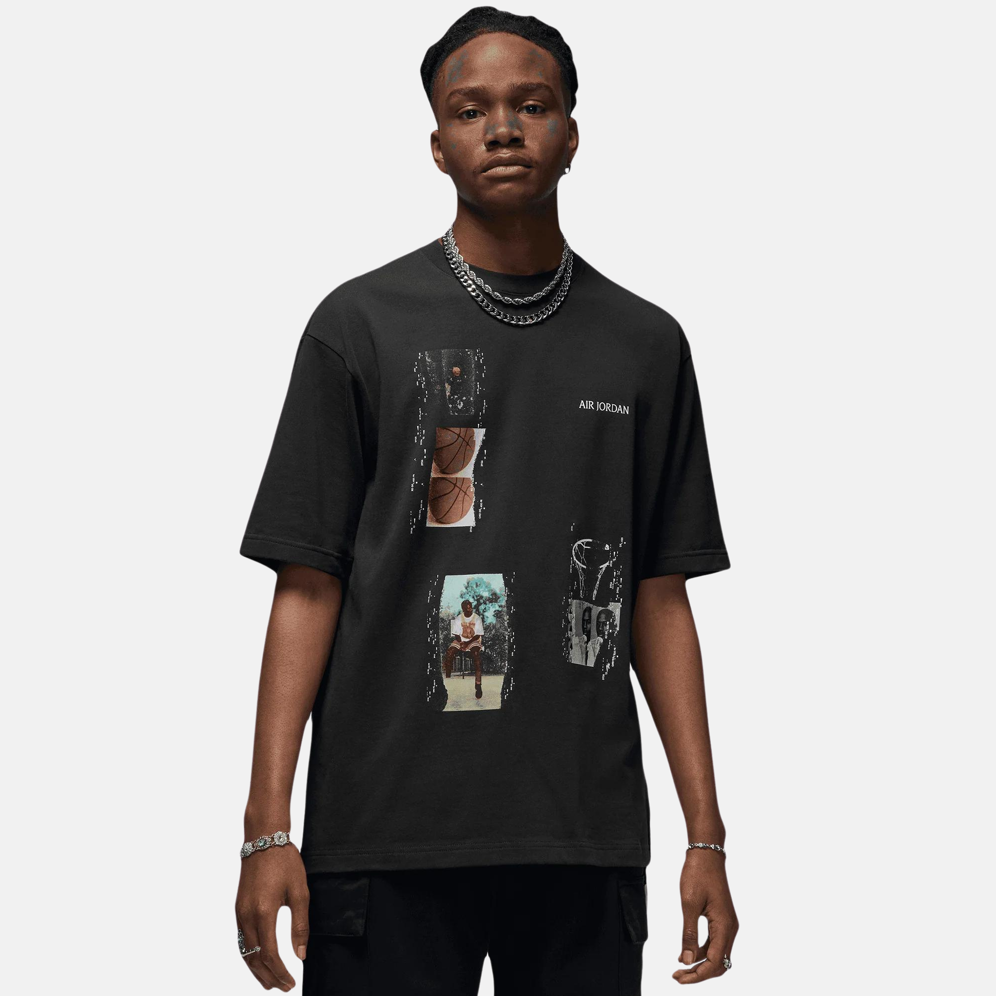 Jordan black t shirt shop