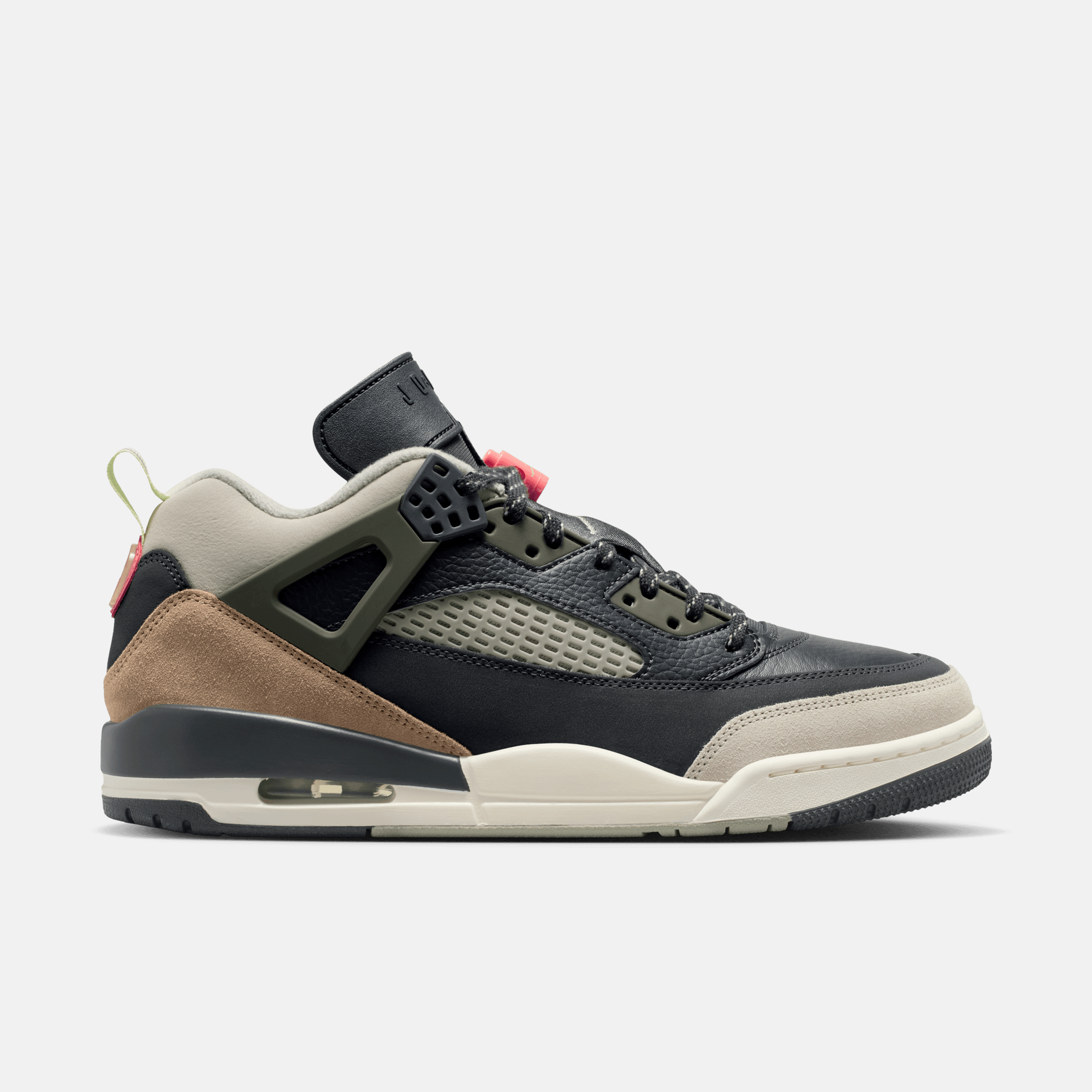 Air Jordan Spizike Low Anthracite Mango Cargo Khaki