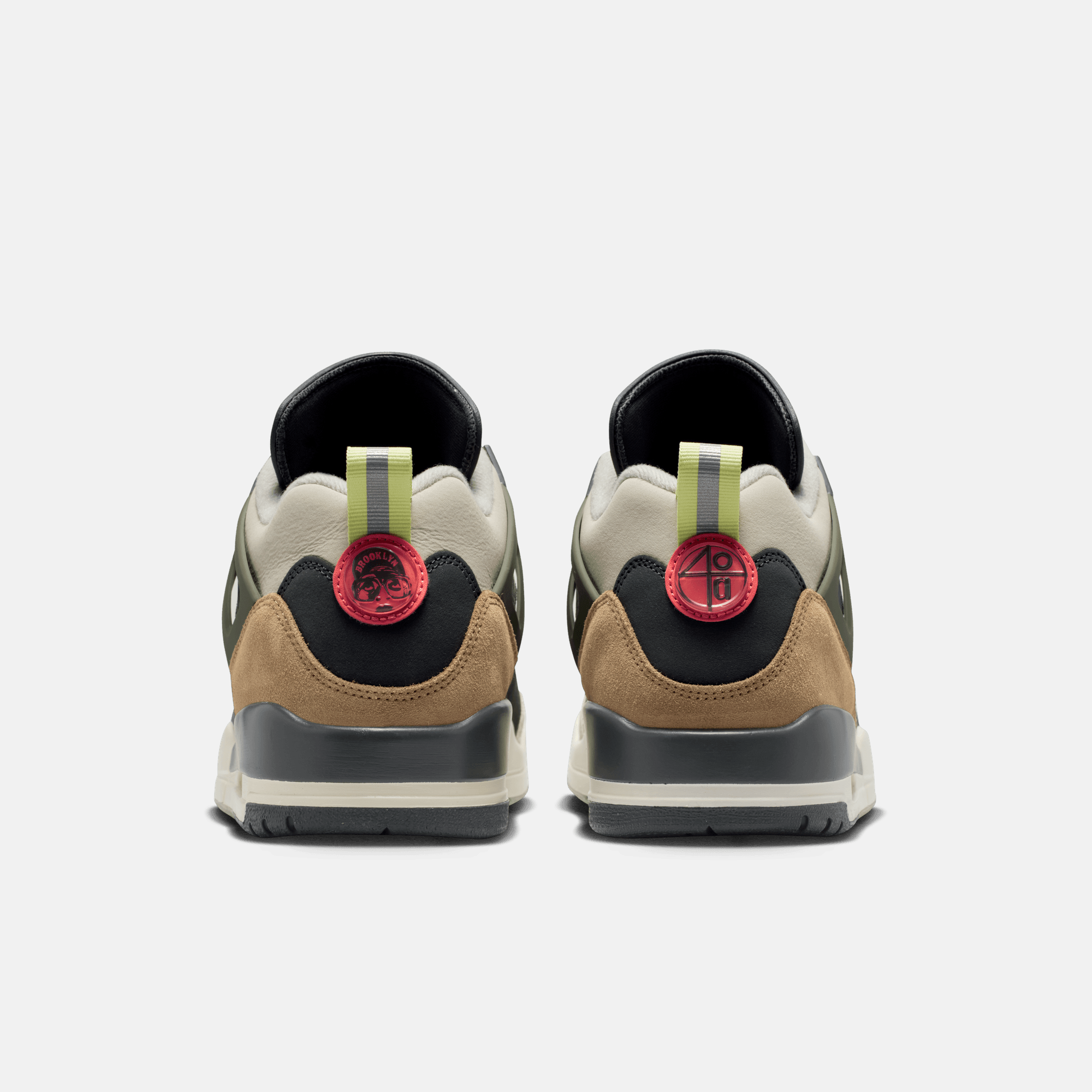 Air Jordan Spizike Low Anthracite Mango Cargo Khaki