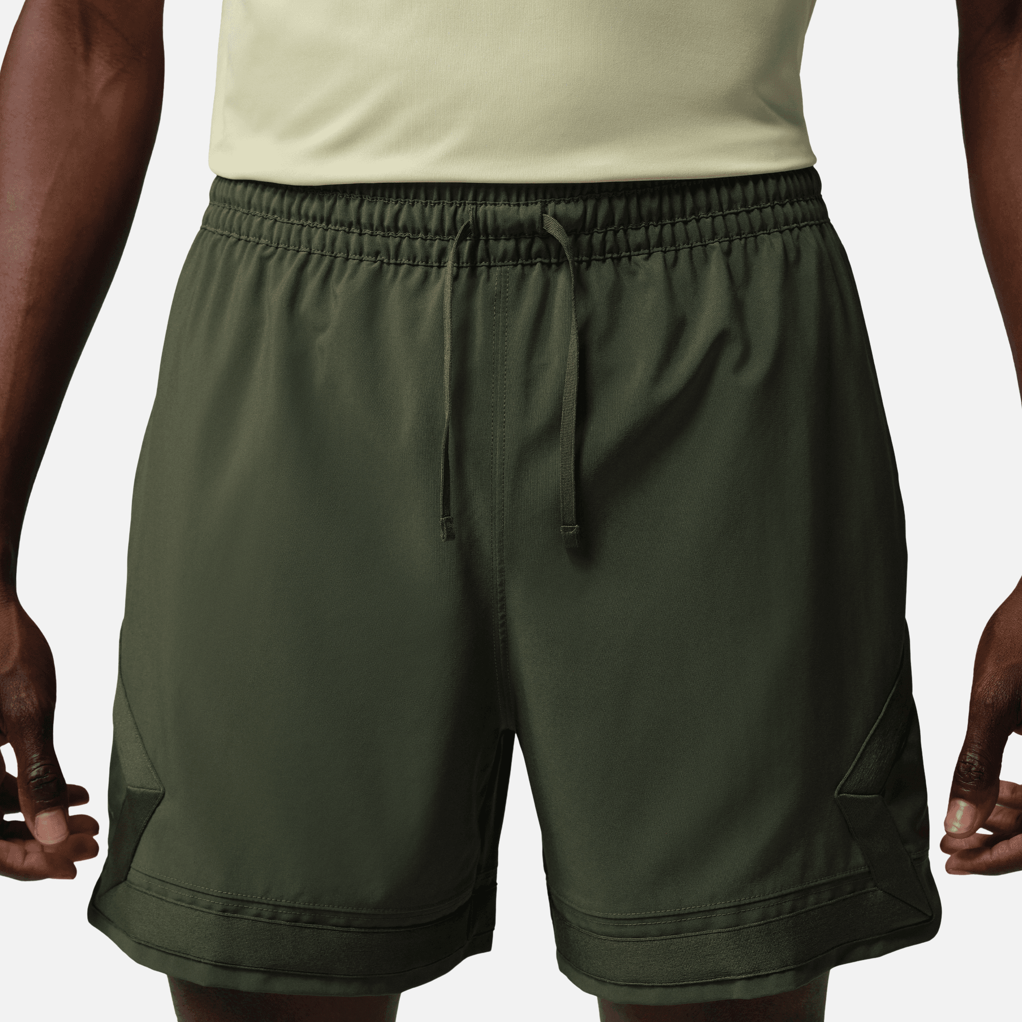 Air Jordan Sport Dri-FIT Cargo Green Woven Diamond Shorts