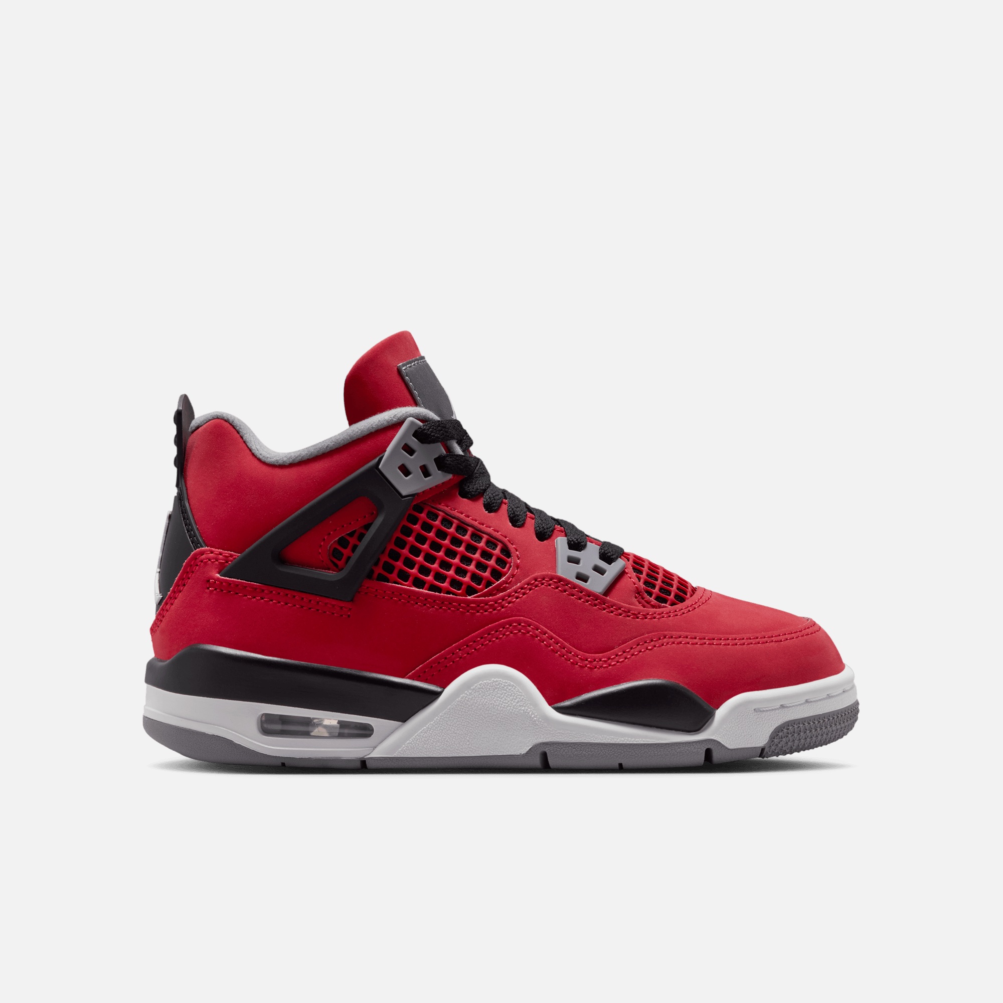 くまごろう/4 Air Jordan Big Kids' 4 Retro Toro Bravo (GS) – Puffer Reds