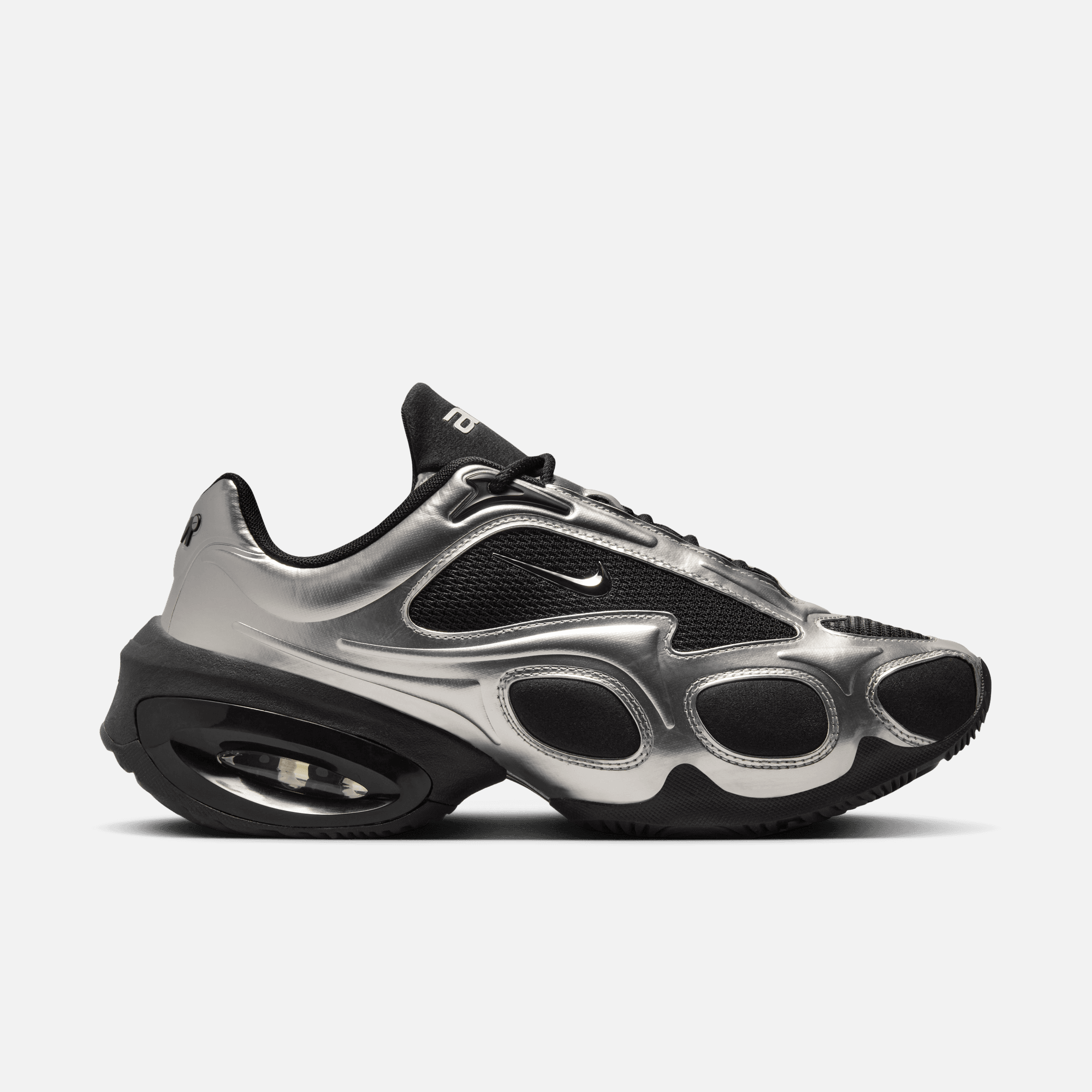Nike Women's Air Max Muse Black Metallic Silver
