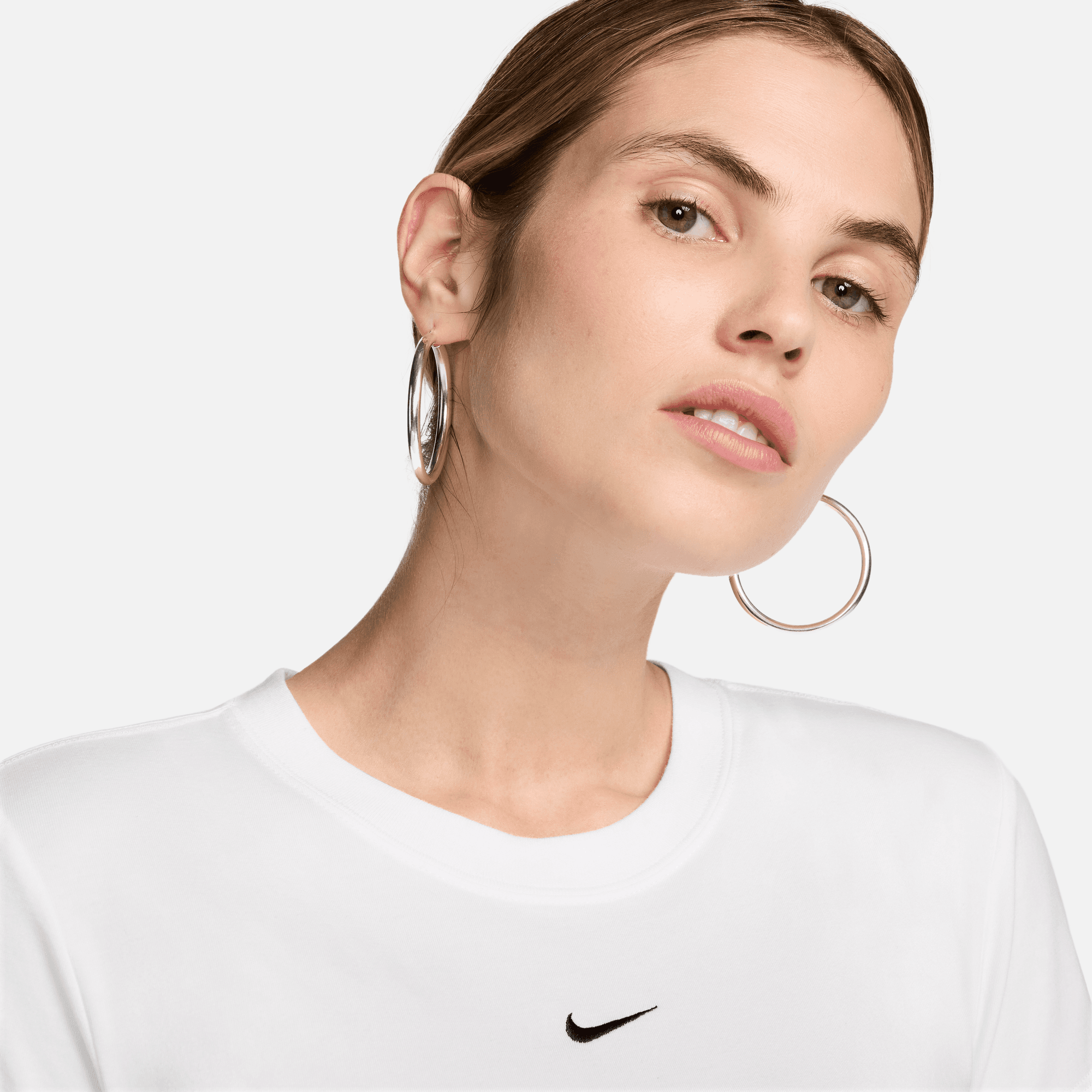 Nike Women's Sportswear Chill Knit White T-Shirt