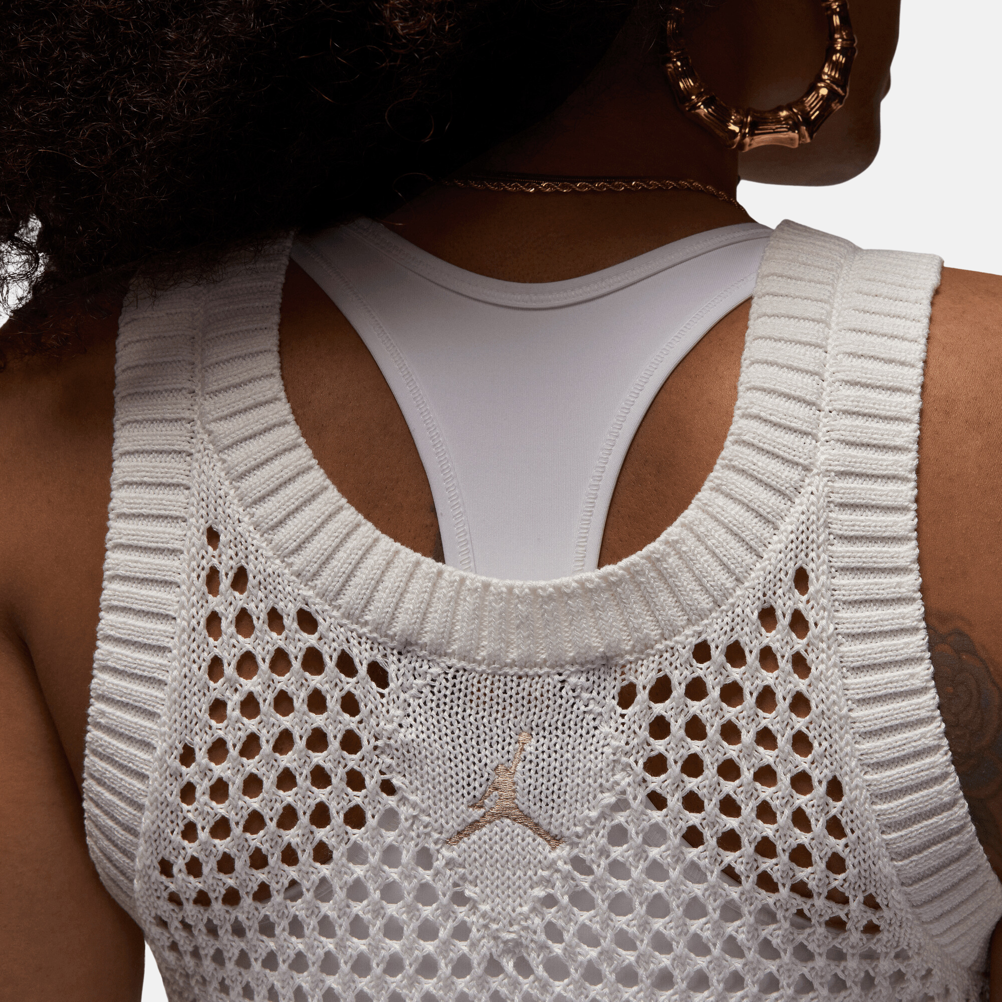 Air Jordan Women's White Knit Dress