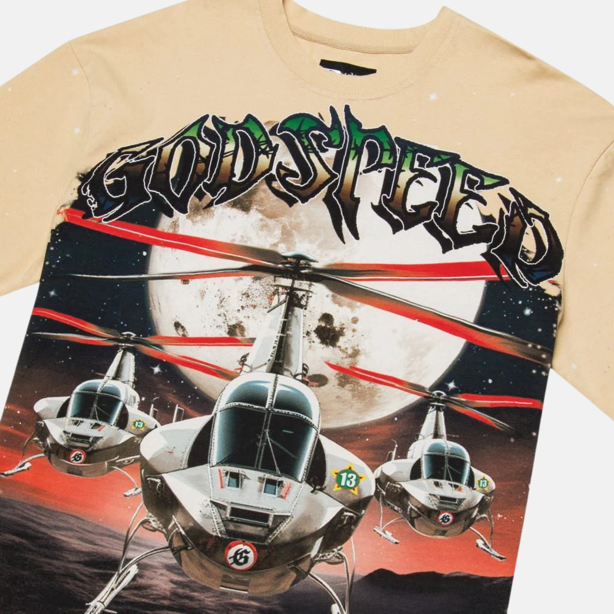 Godspeed Air Strike Beige T-Shirt